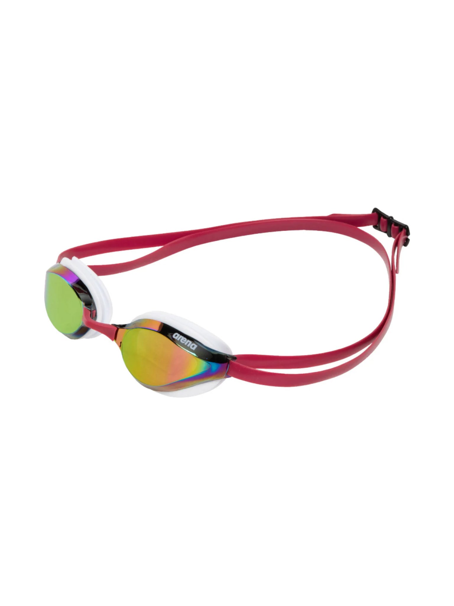 The One Python Mirror Swim Goggles - Copper/White/Red