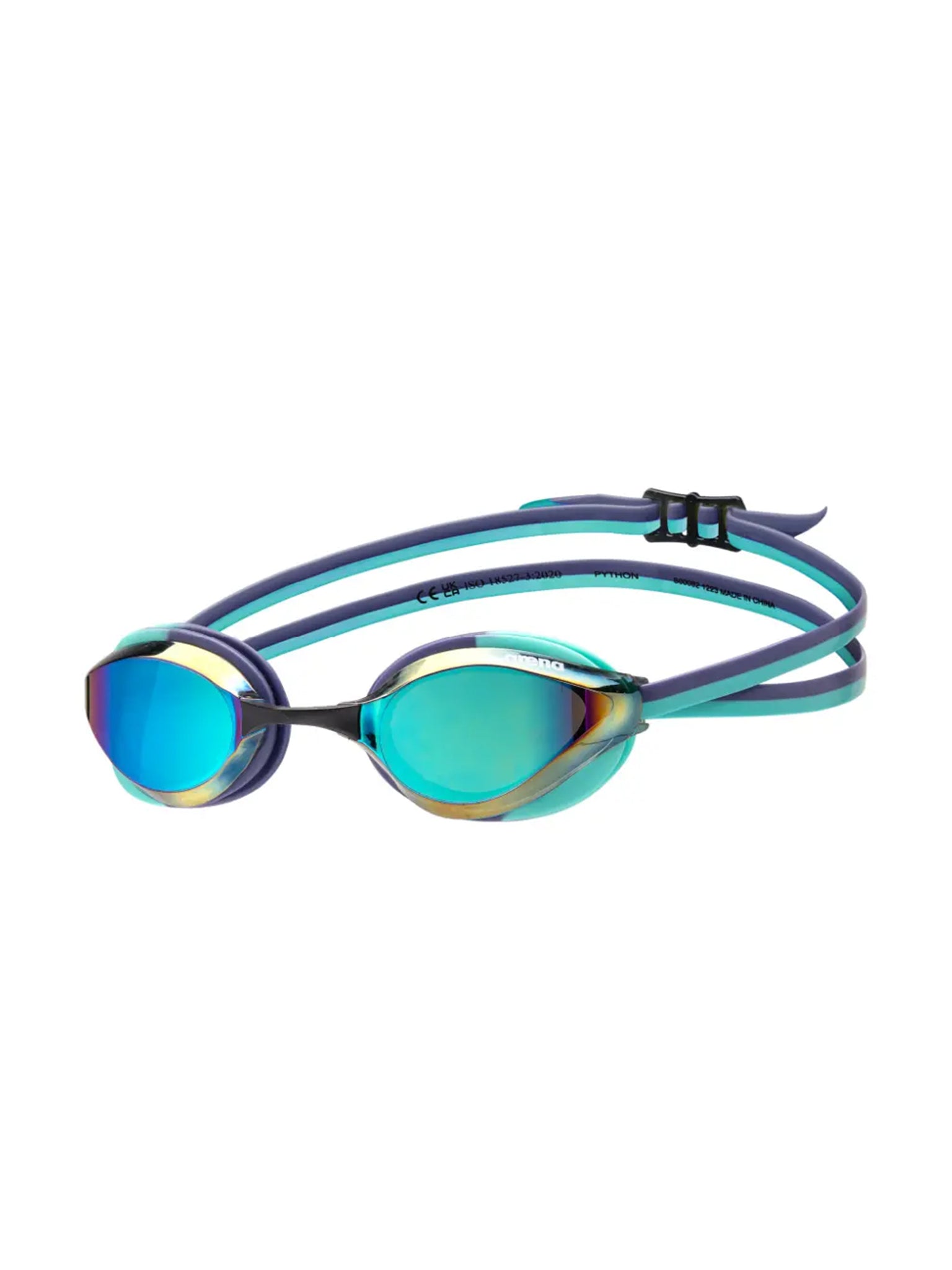 Lunette de natation The One Python Mirror - Turquoise/Futur Dusk/Eau