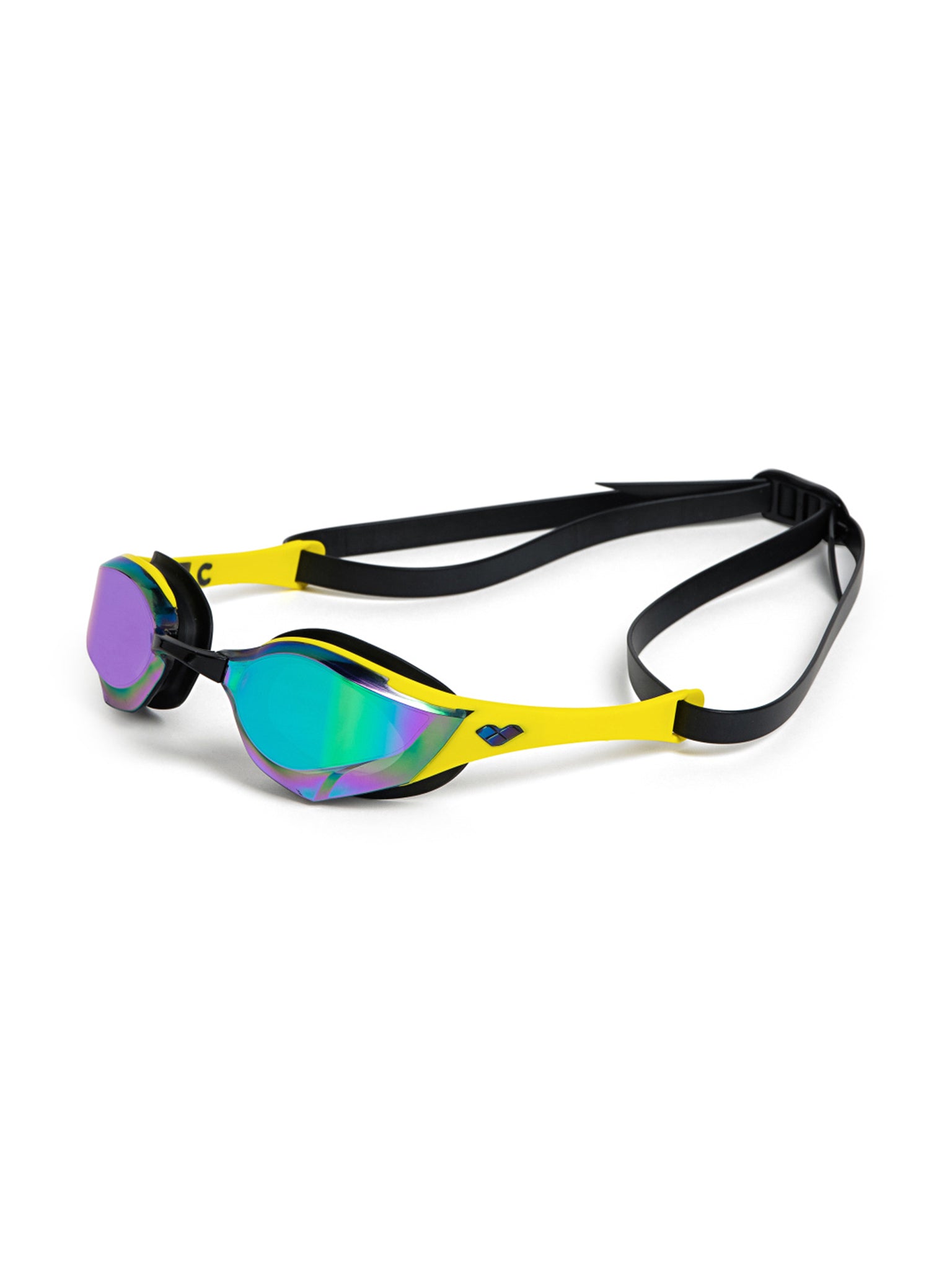 Lunettes de natation Cobra Edge Swipe Mirror - Émeraude/Jaune