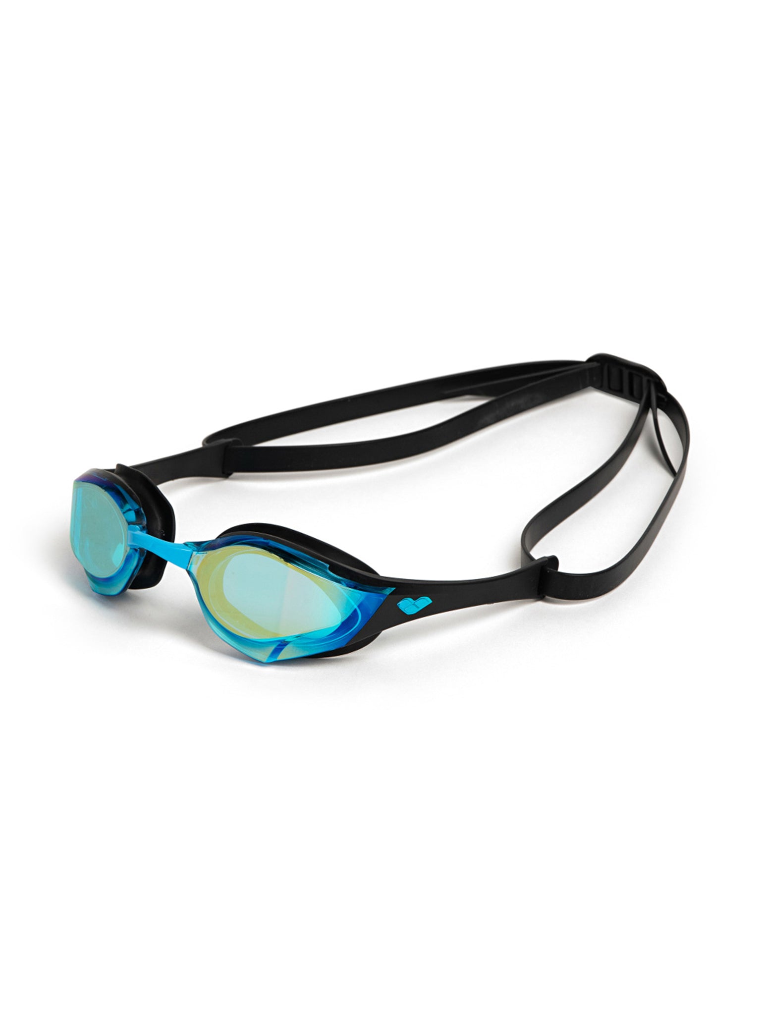 Cobra Edge Swipe Mirror Swim Goggles - Aqua/Black