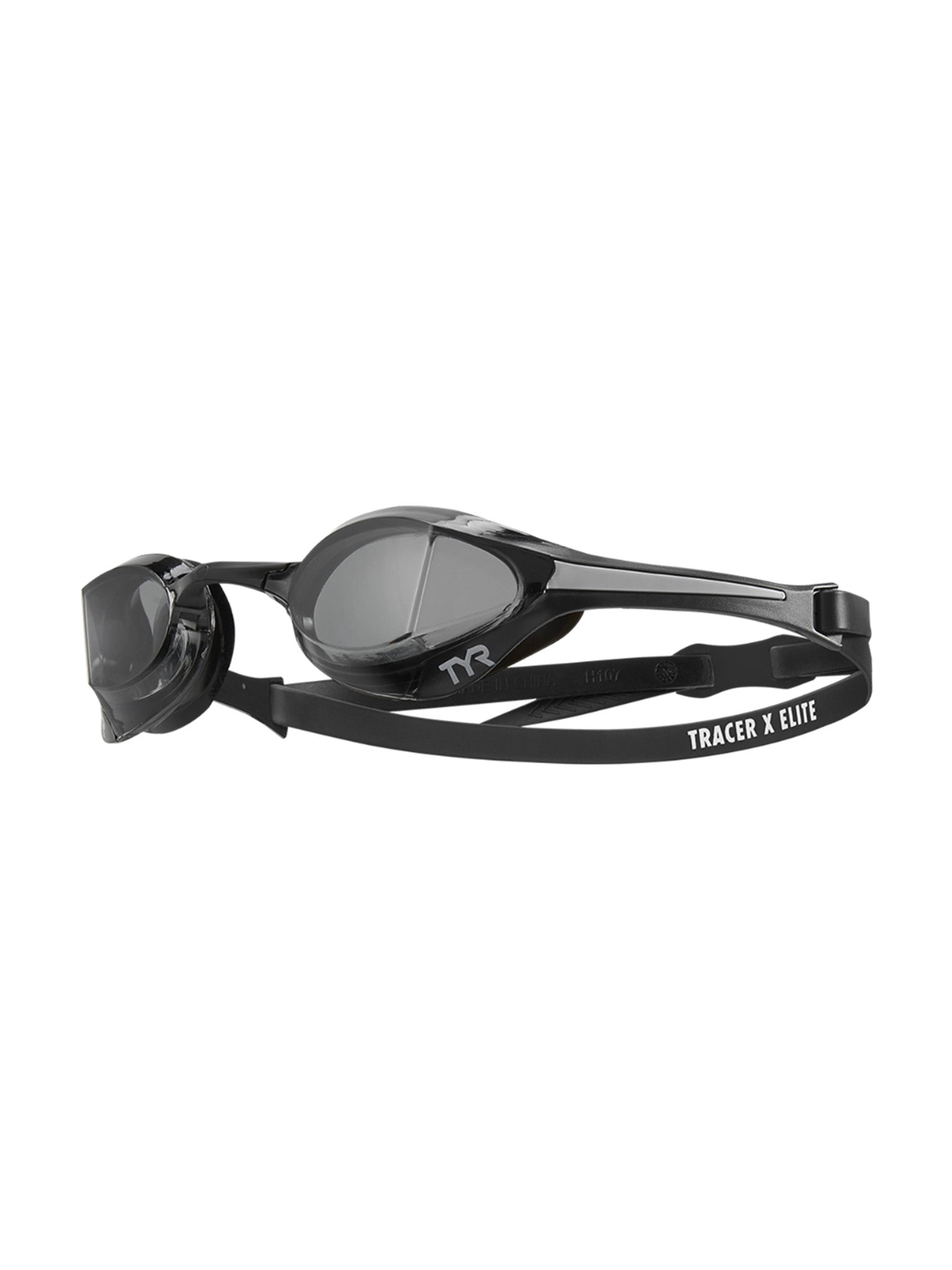 Lunettes de natation Tracer-X-Elite Racing - Noire/Fumée