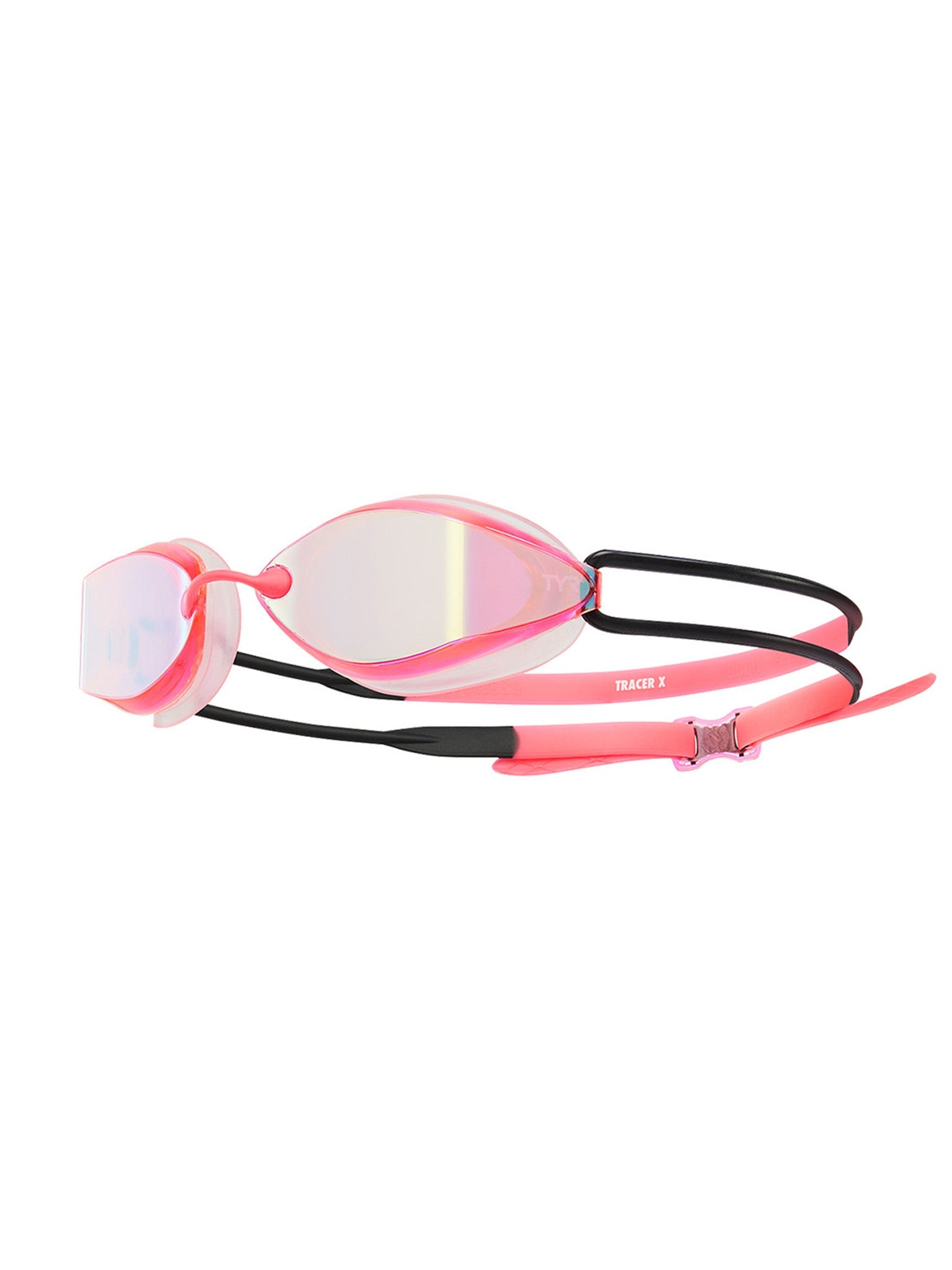 Tracer-X Racing Mirrored Swim Goggles - Pink