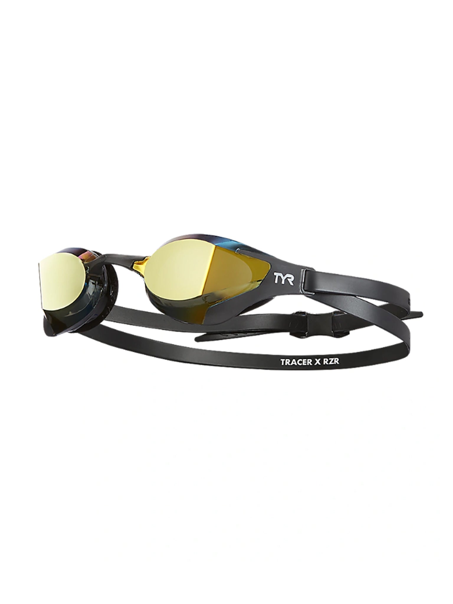 Lunettes de natation Tracer-X RZR Mirrored Racing - Or/Noir