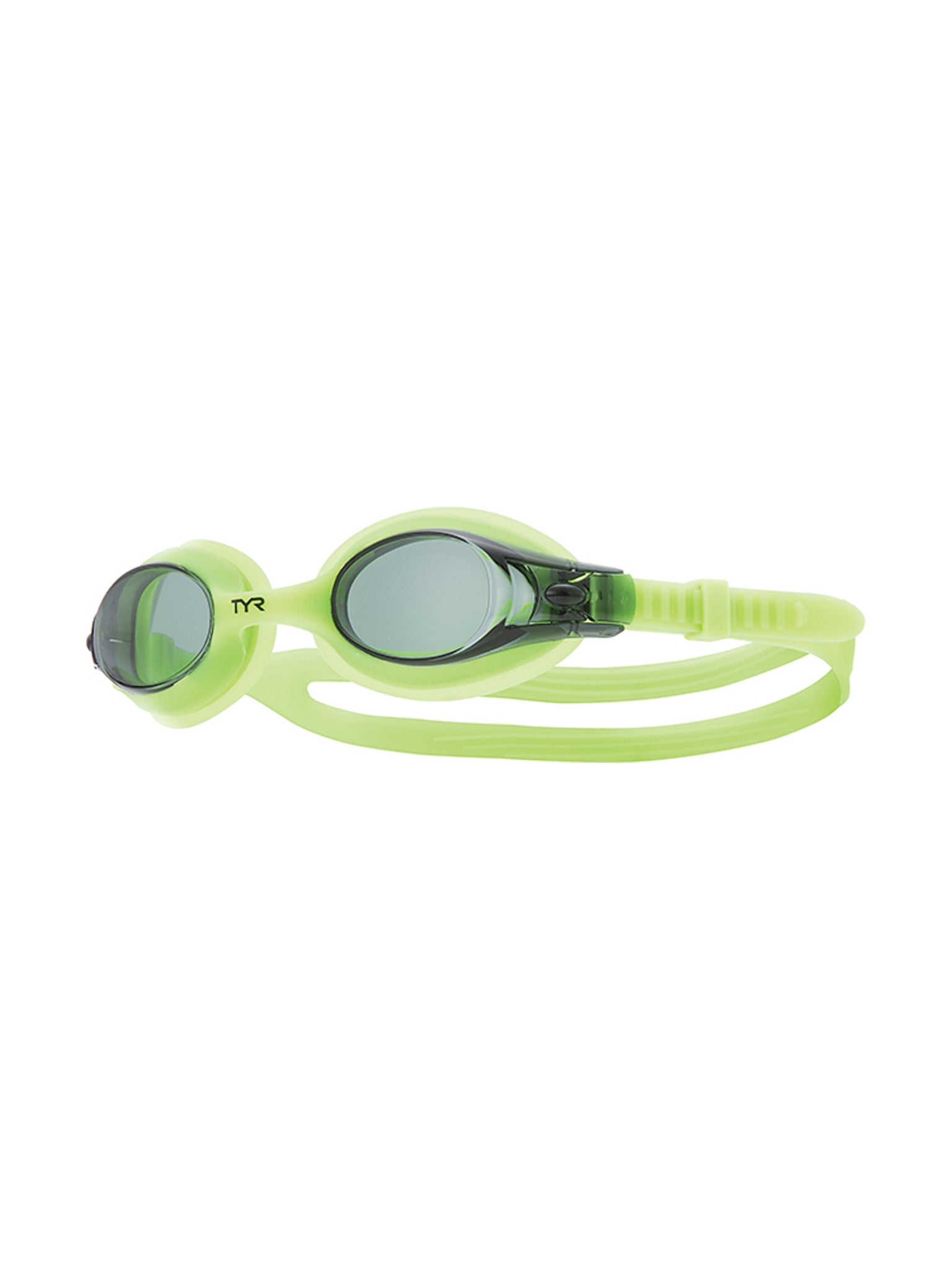Lunettes de natation Swimple pour enfants - Vert/Fumée