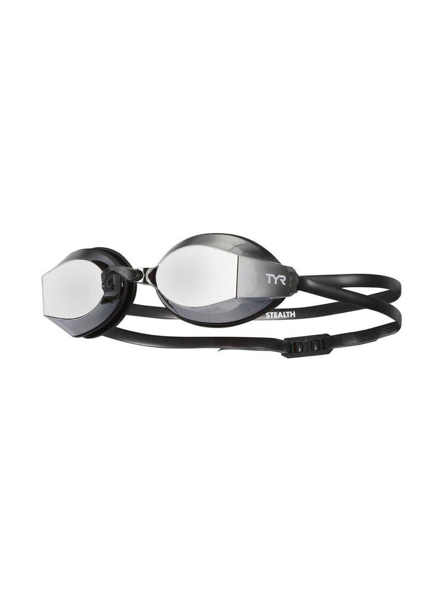 Black Ops 140 EV Racing Mirrored Swim Goggles - Silver/Black