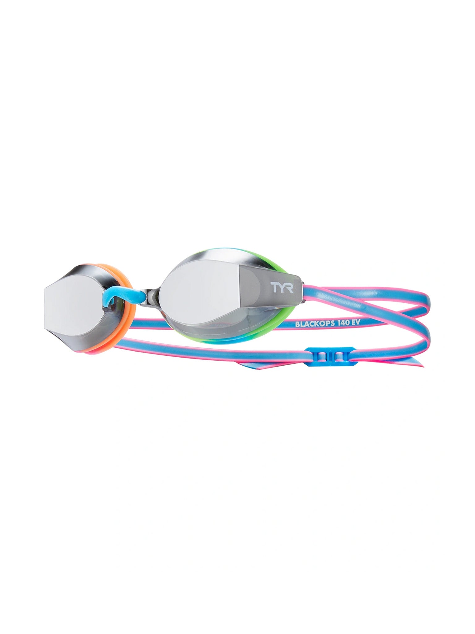 Lunettes de natation Black Ops 140 EV Racing Mirrored - Bleu/Rose