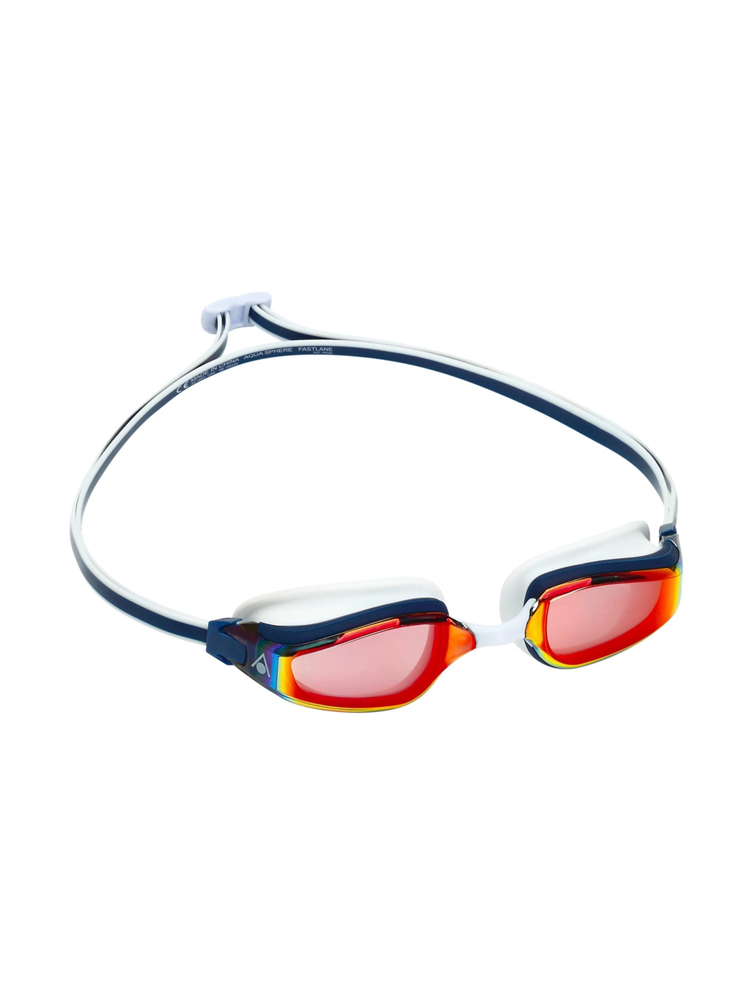 Lunettes de natation Fastlane - Rouge titanium