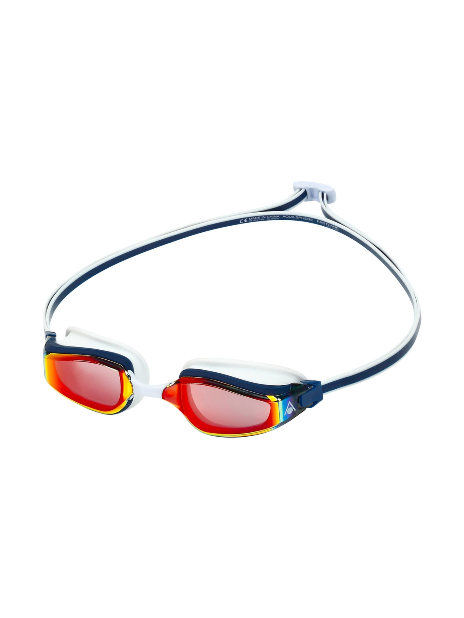 Lunettes de natation Fastlane - Rouge titanium
