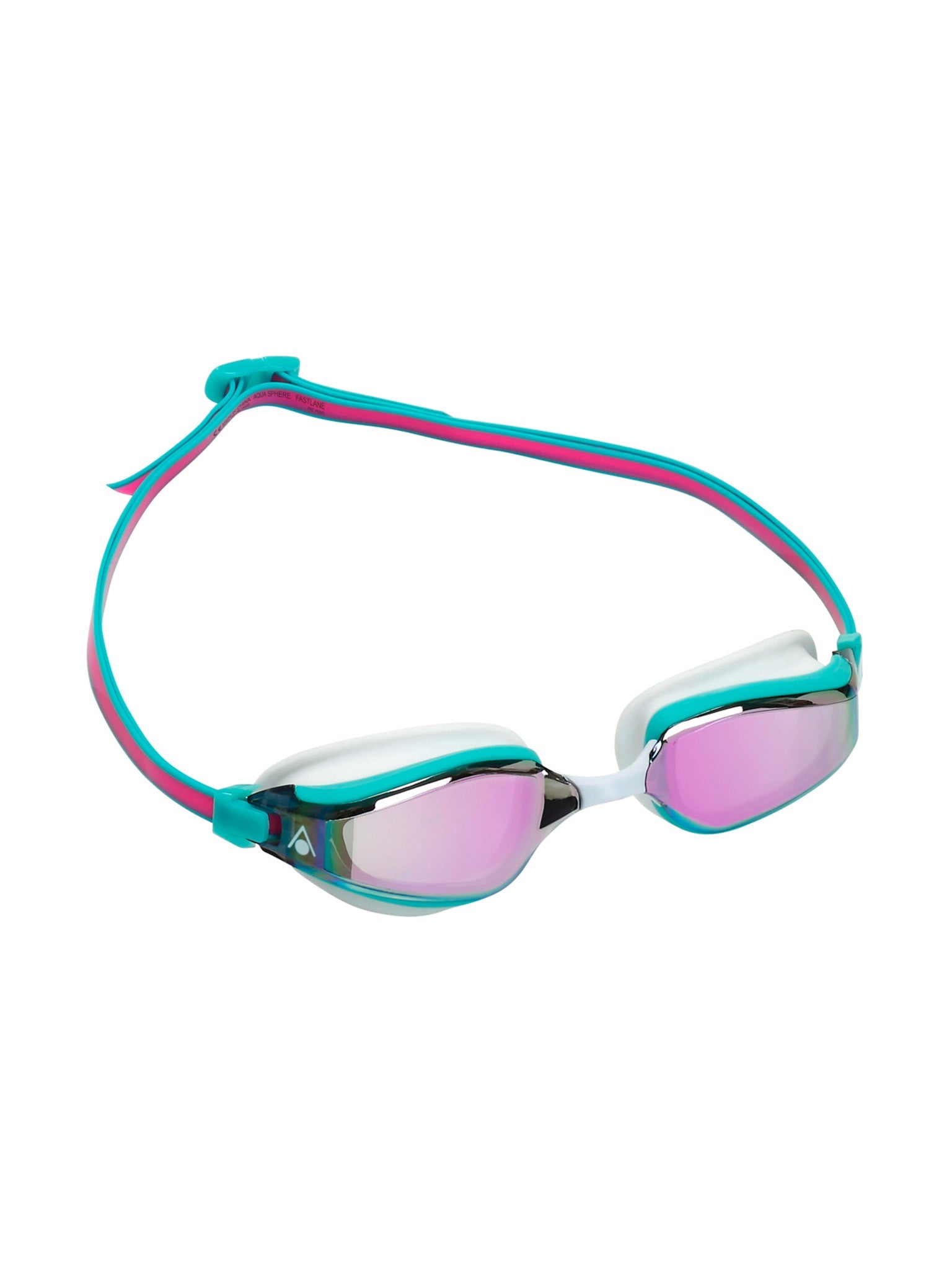 Lunettes de natation Fastlane - Rose titanium/Turquoise