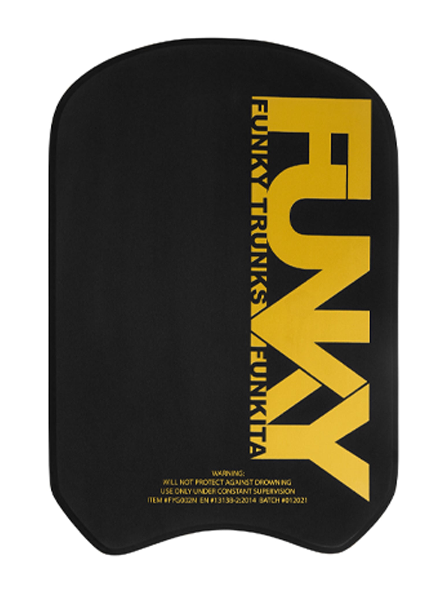 Planche de natation Funky Trunks - Noir/Or