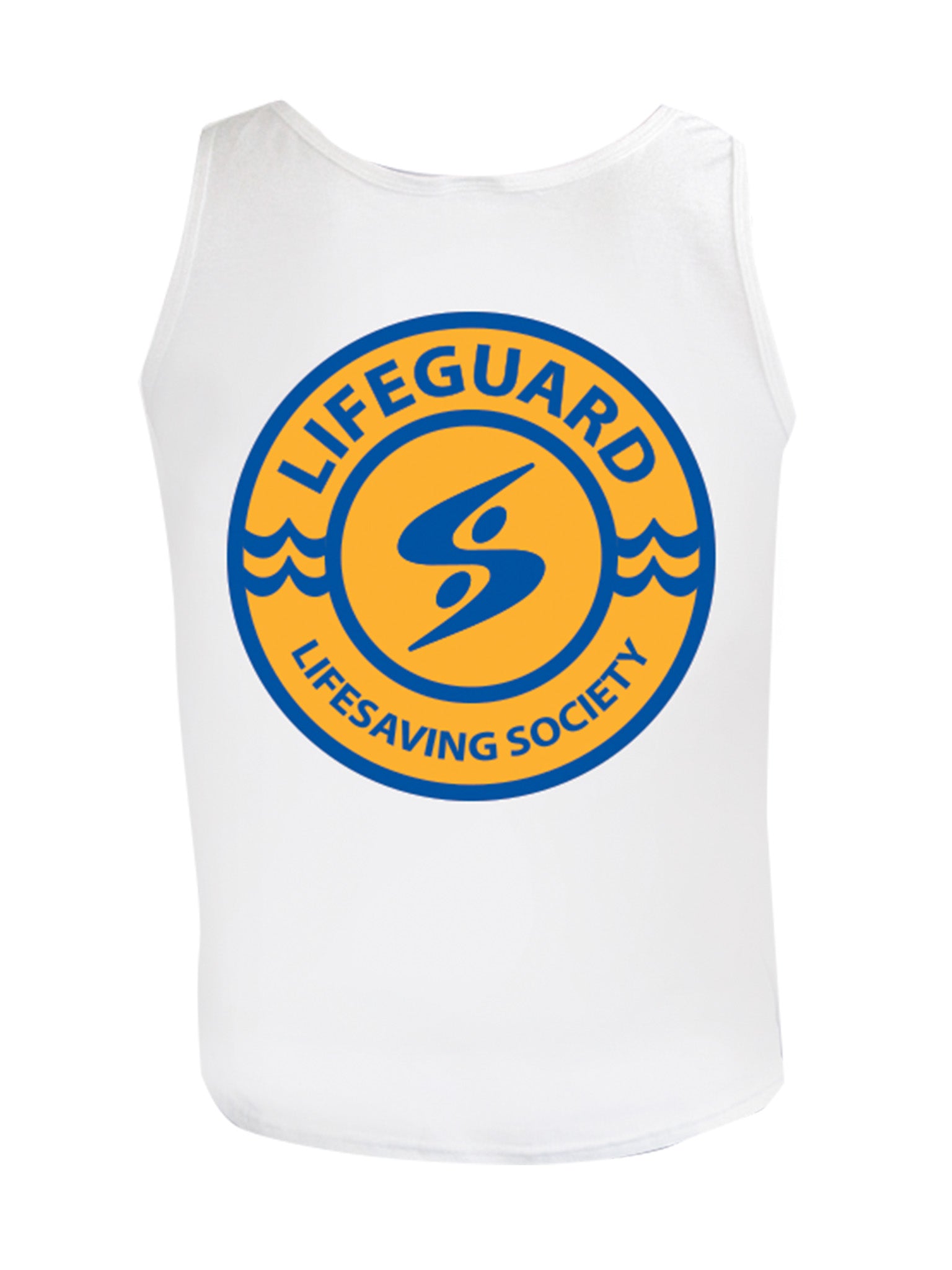 Lifesaving Society Tank Top - White