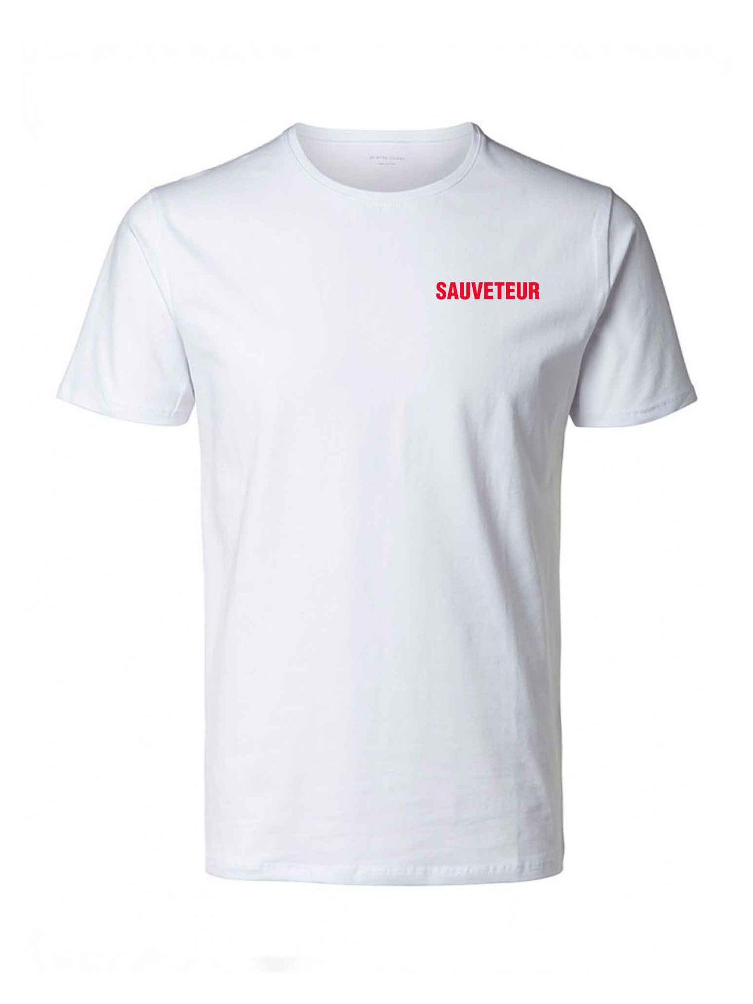 T-Shirt ''Sauveteur'' - Blanc