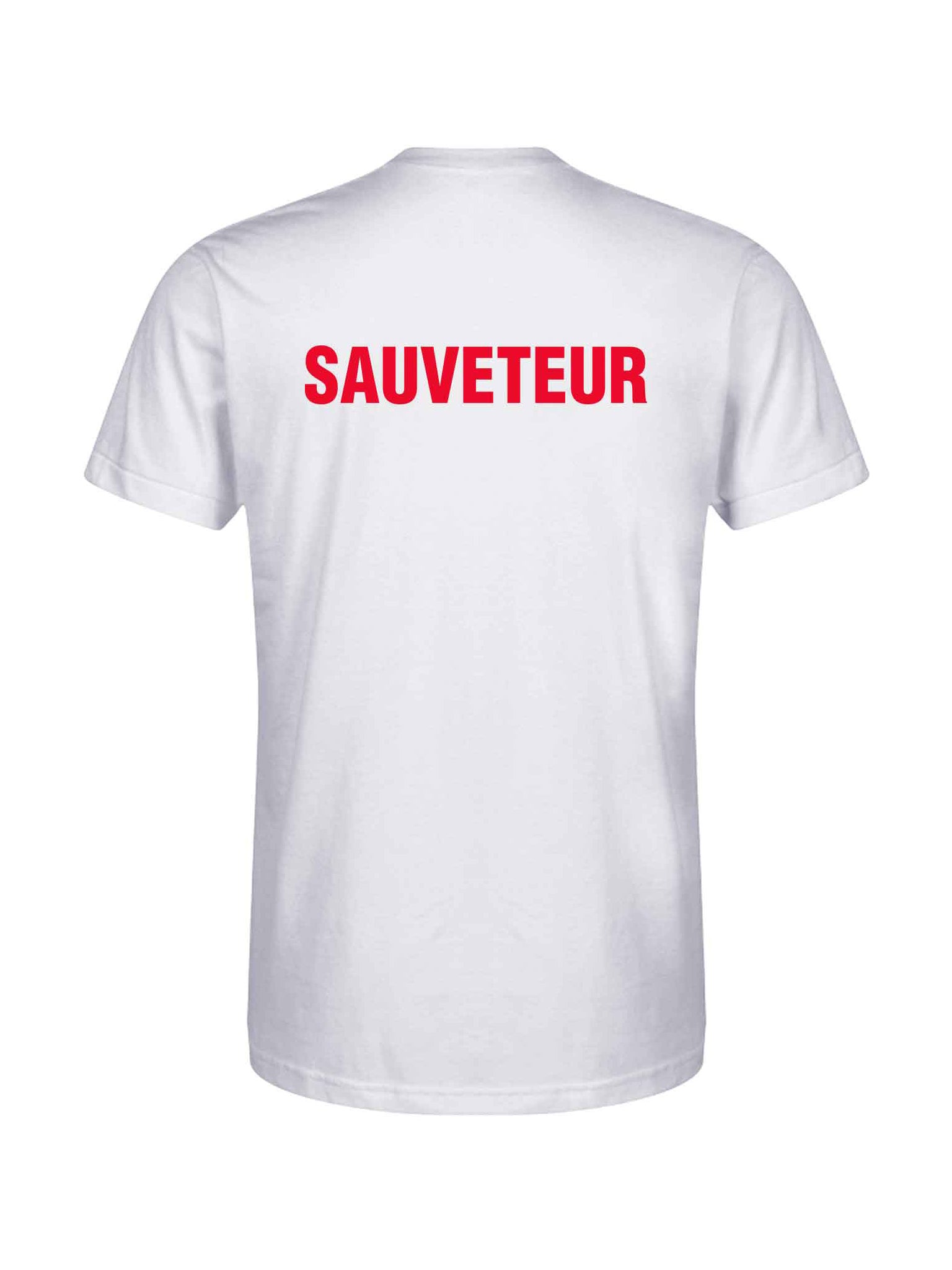 T-Shirt ''Sauveteur'' - Blanc