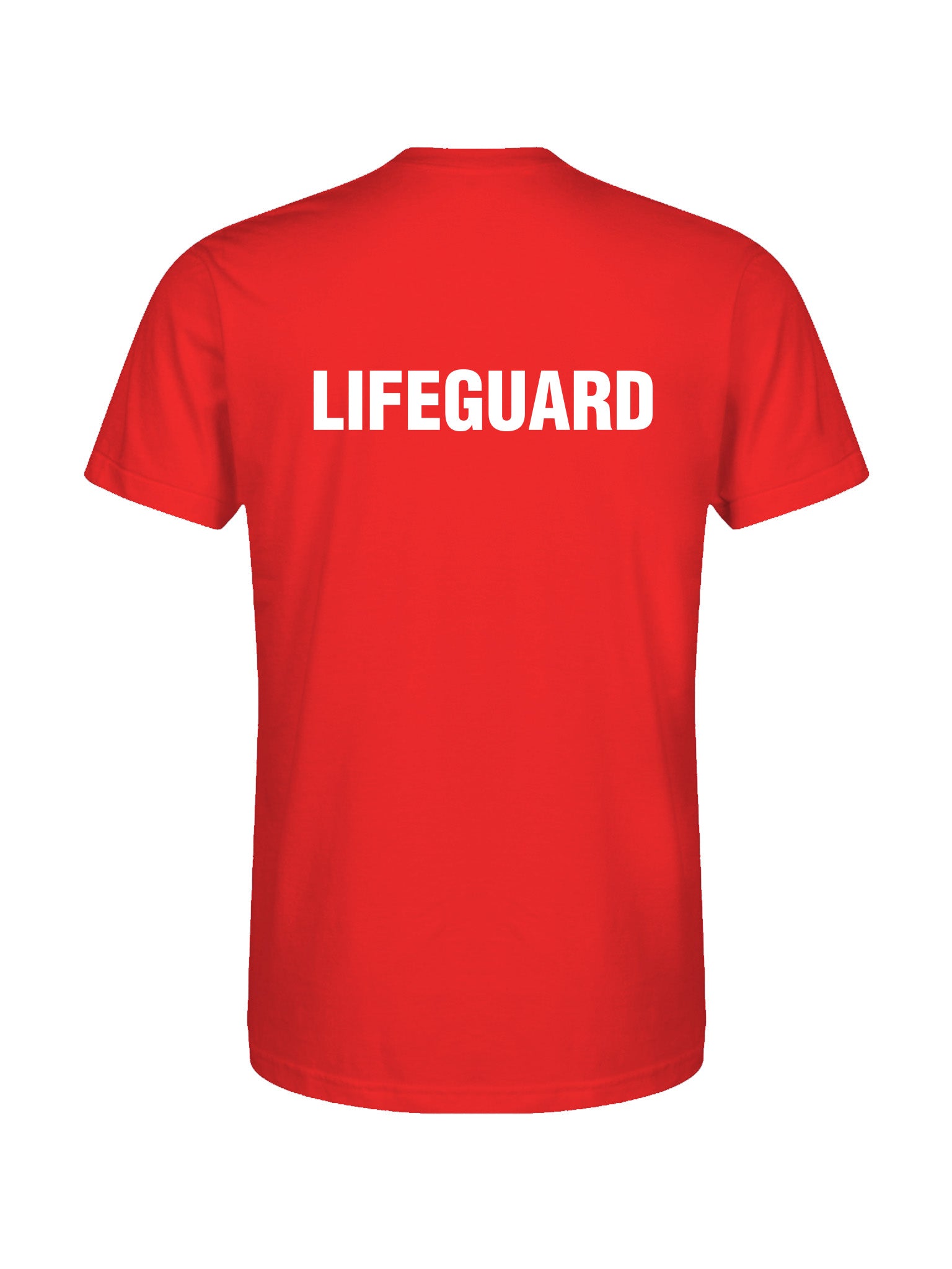 Lifeguard T Shirt Red All Tides