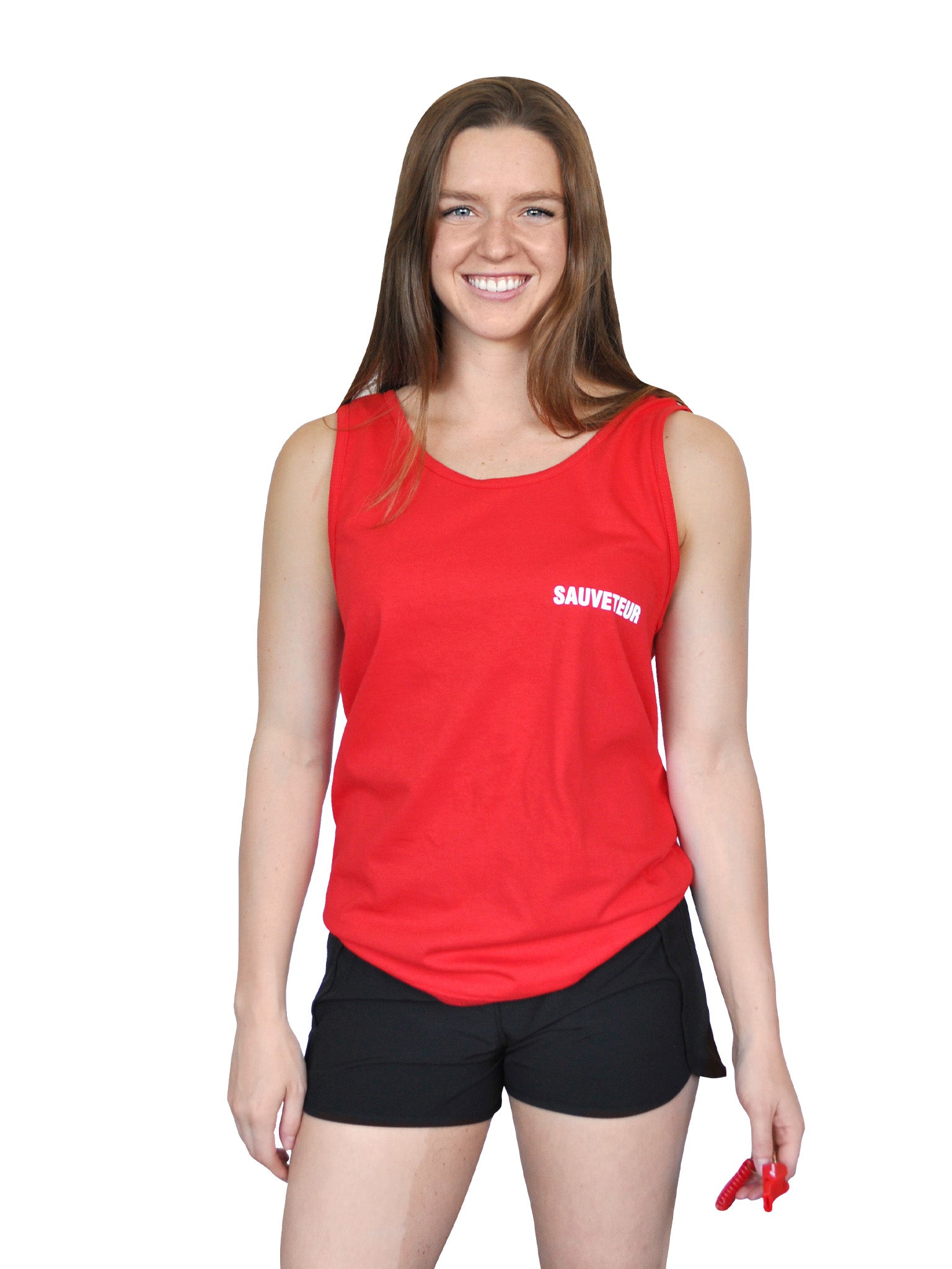 "Sauveteur" Tank Top - Red