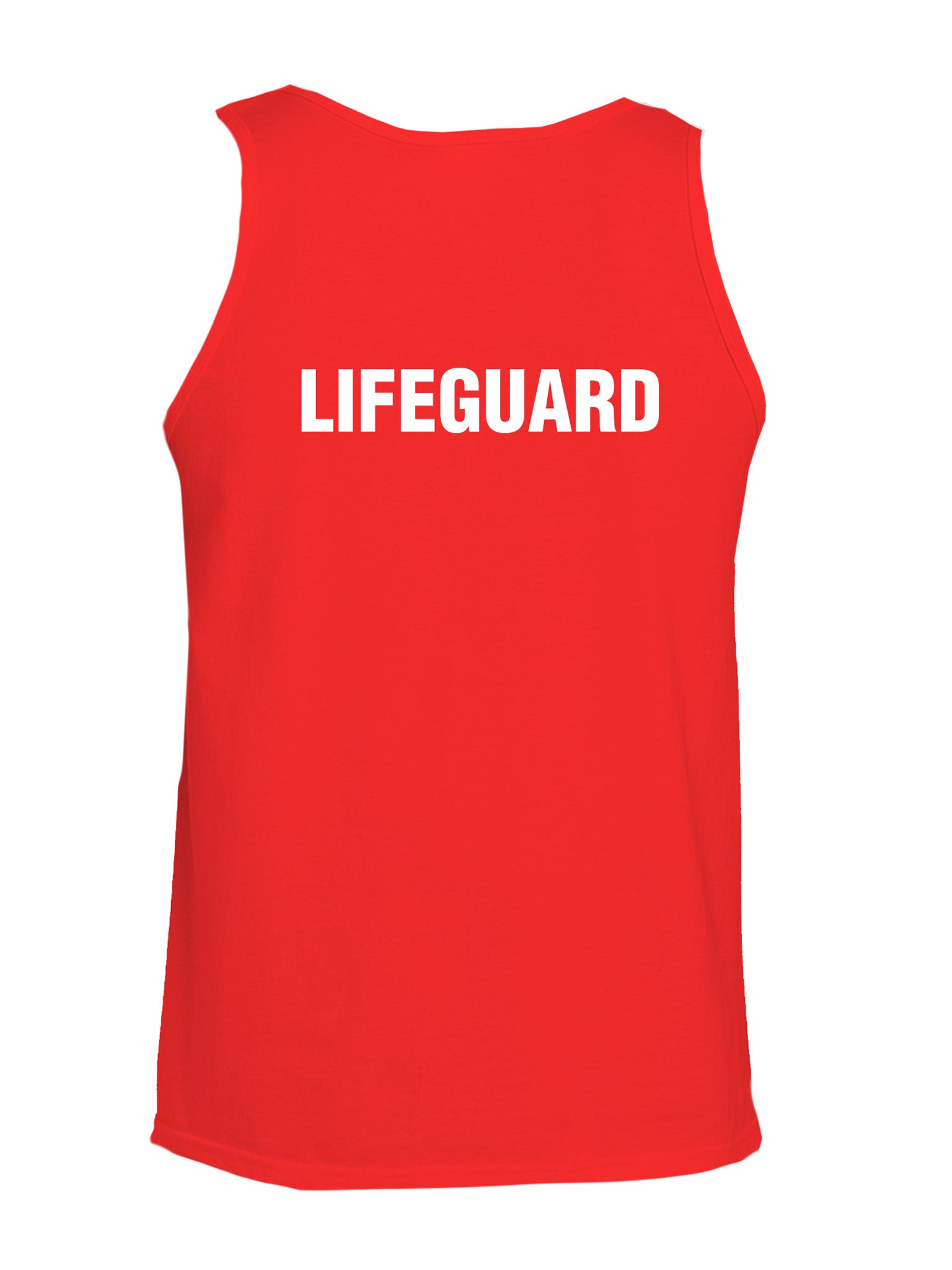 'Lifeguard'' Tank Top - Red