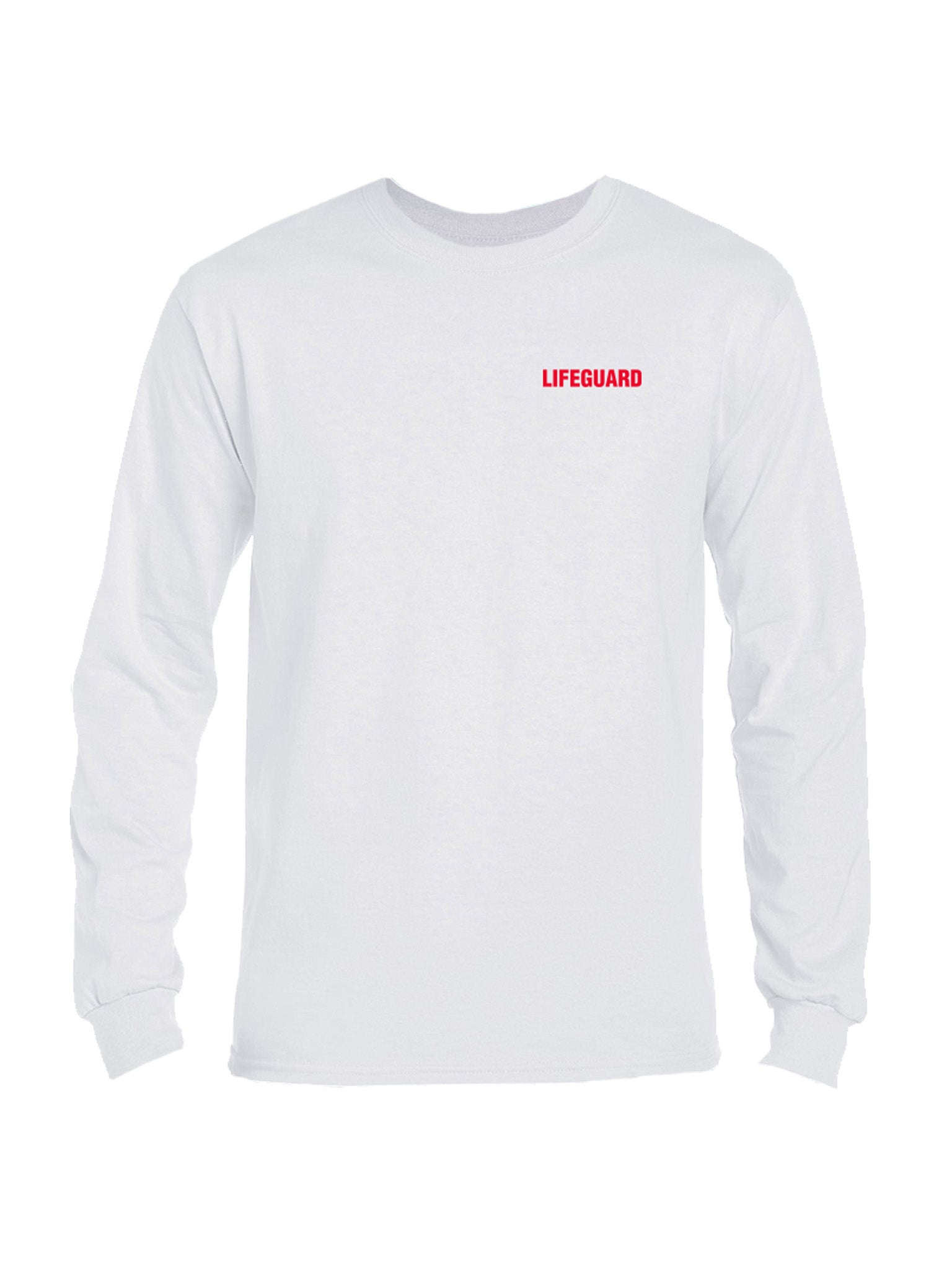 Lifeguard Long Sleeve T Shirt White All Tides