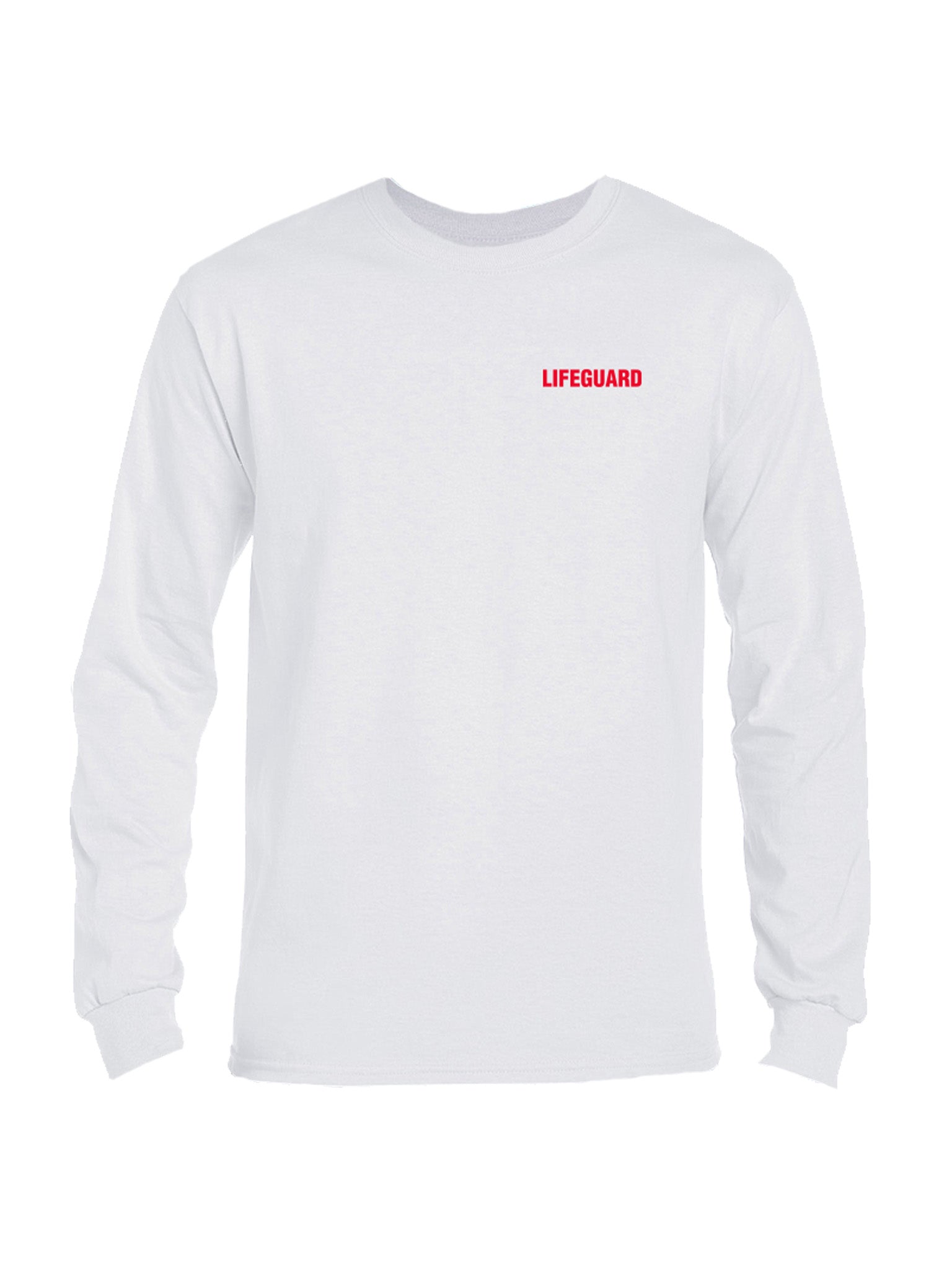 "Lifeguard" Long Sleeve T-Shirt - White