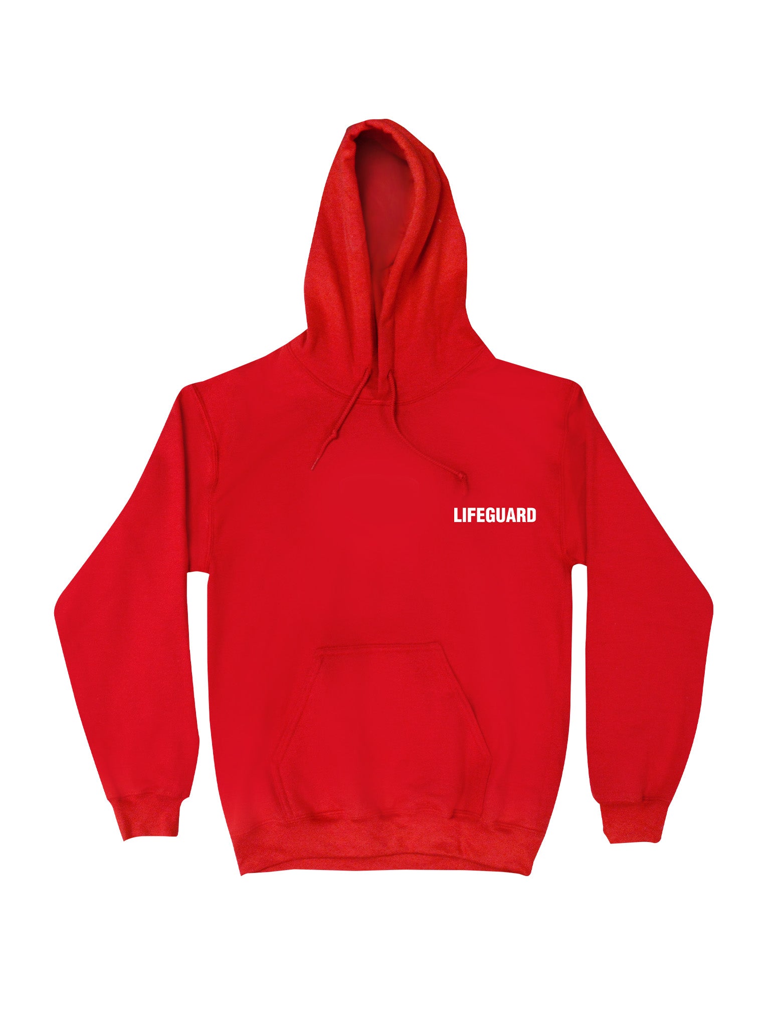 &#39;Lifeguard&#39;&#39; Hoodie - Red