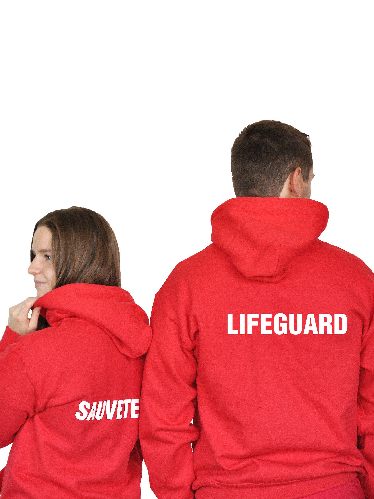 &#39;Lifeguard&#39;&#39; Hoodie - Red