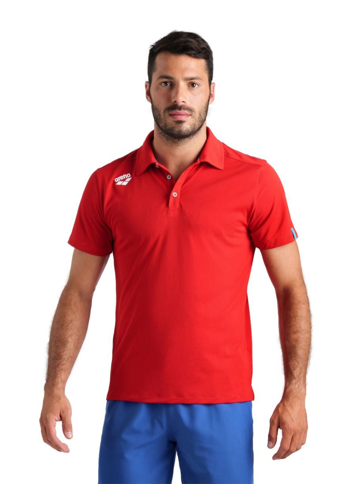 Polo Solid Team Unisexe - Rouge