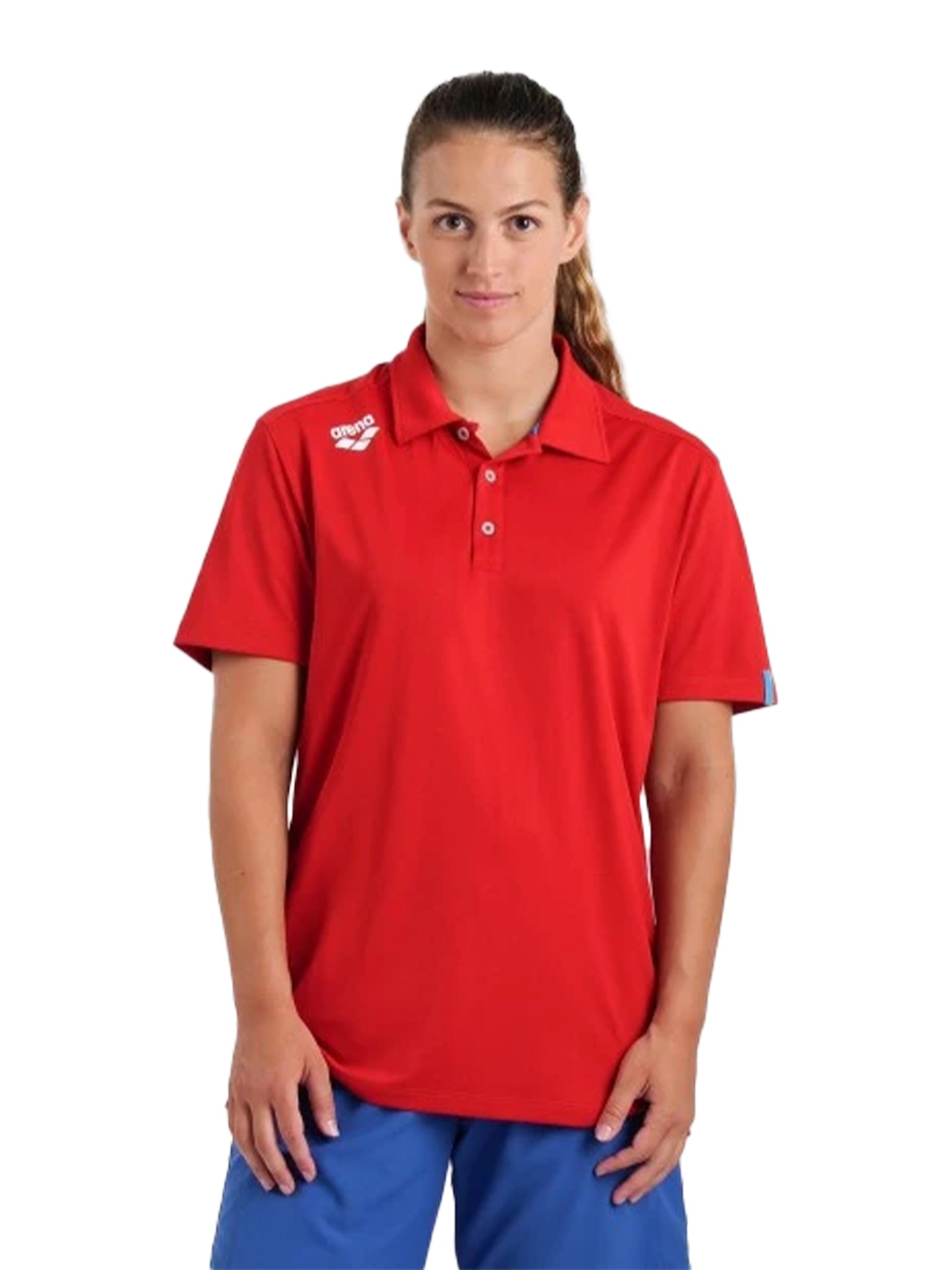 Polo Solid Team Unisexe - Rouge