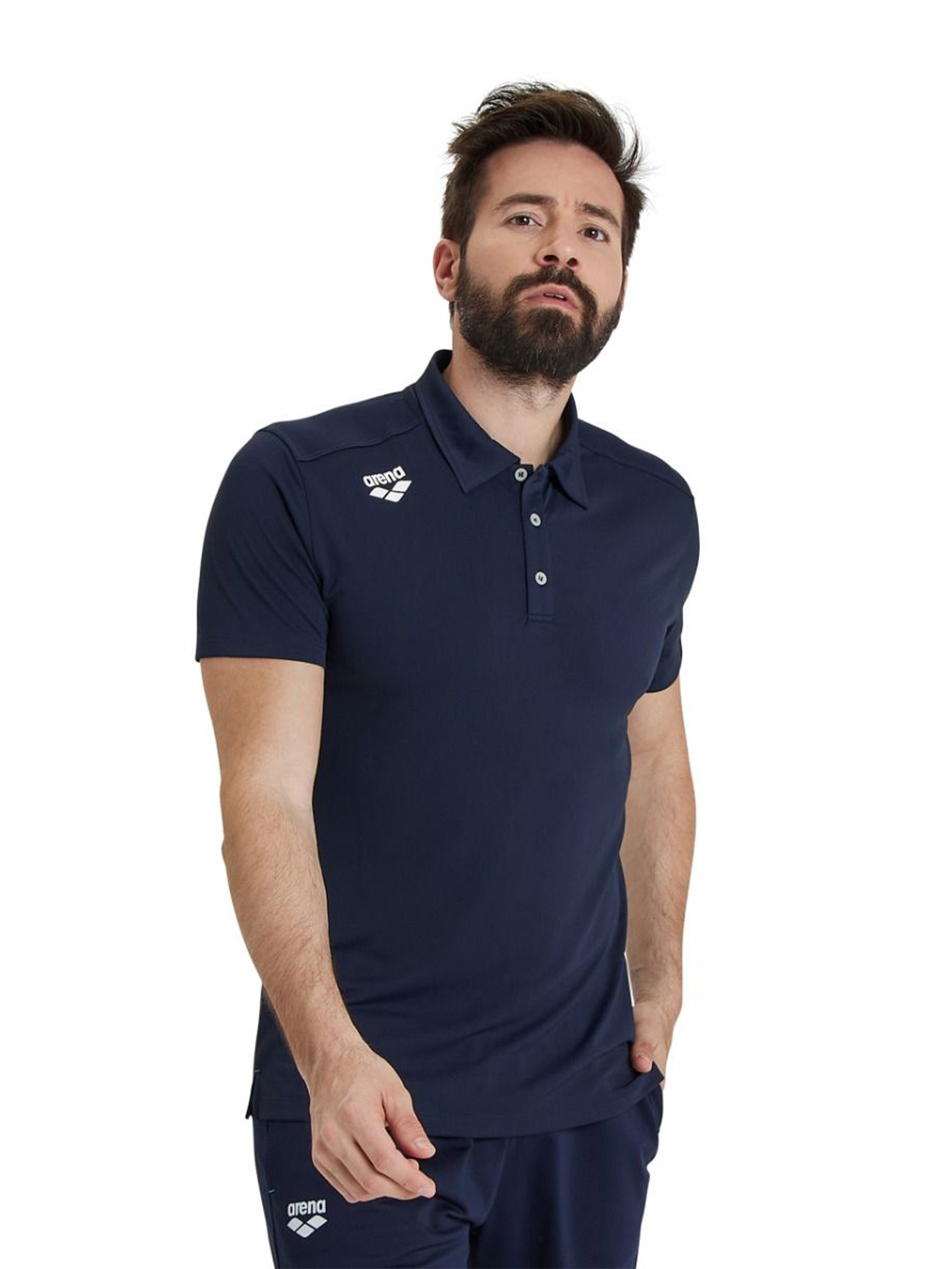 Polo Solid Team Unisexe - Marine