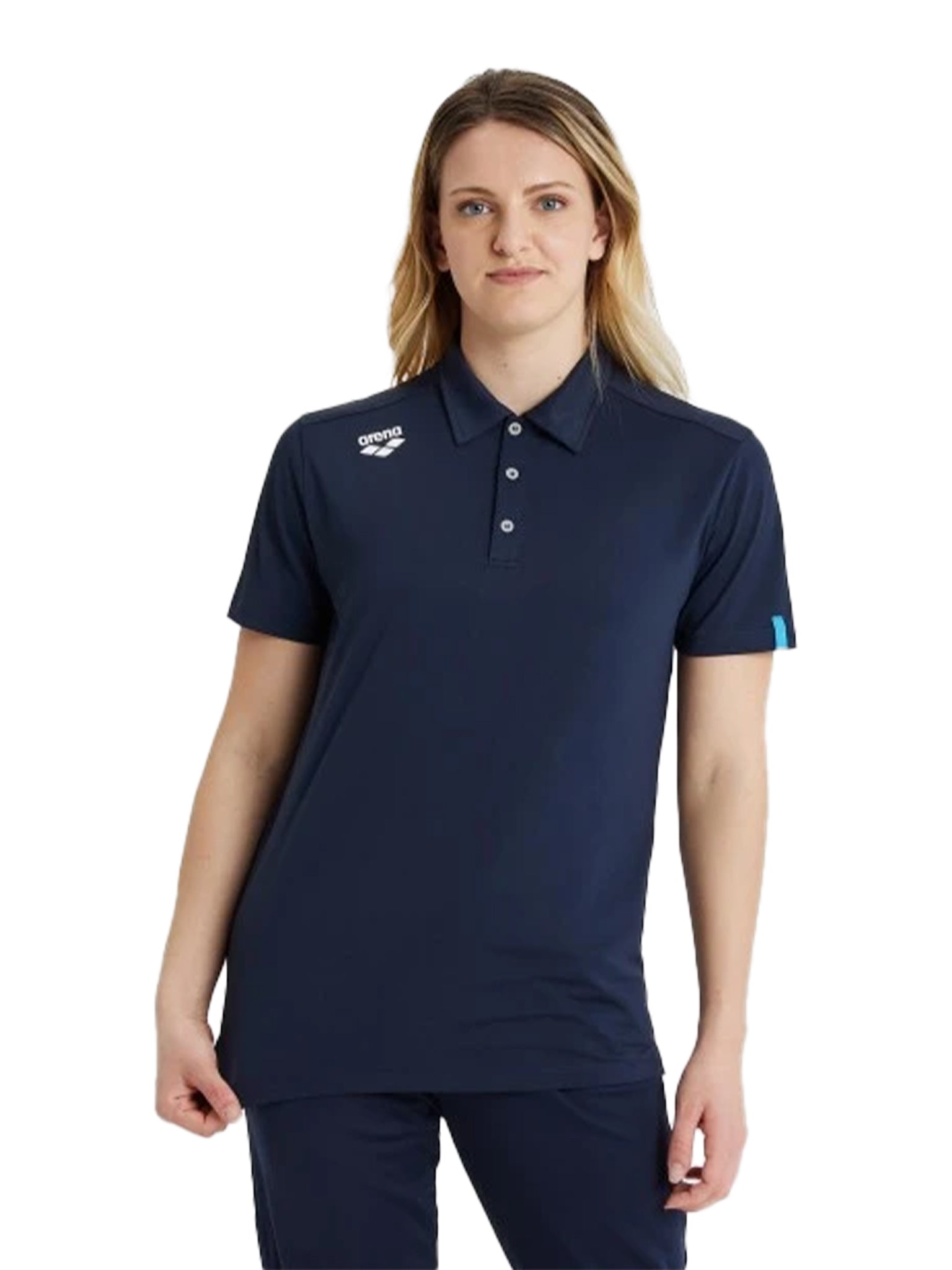 Polo Solid Team Unisexe - Marine
