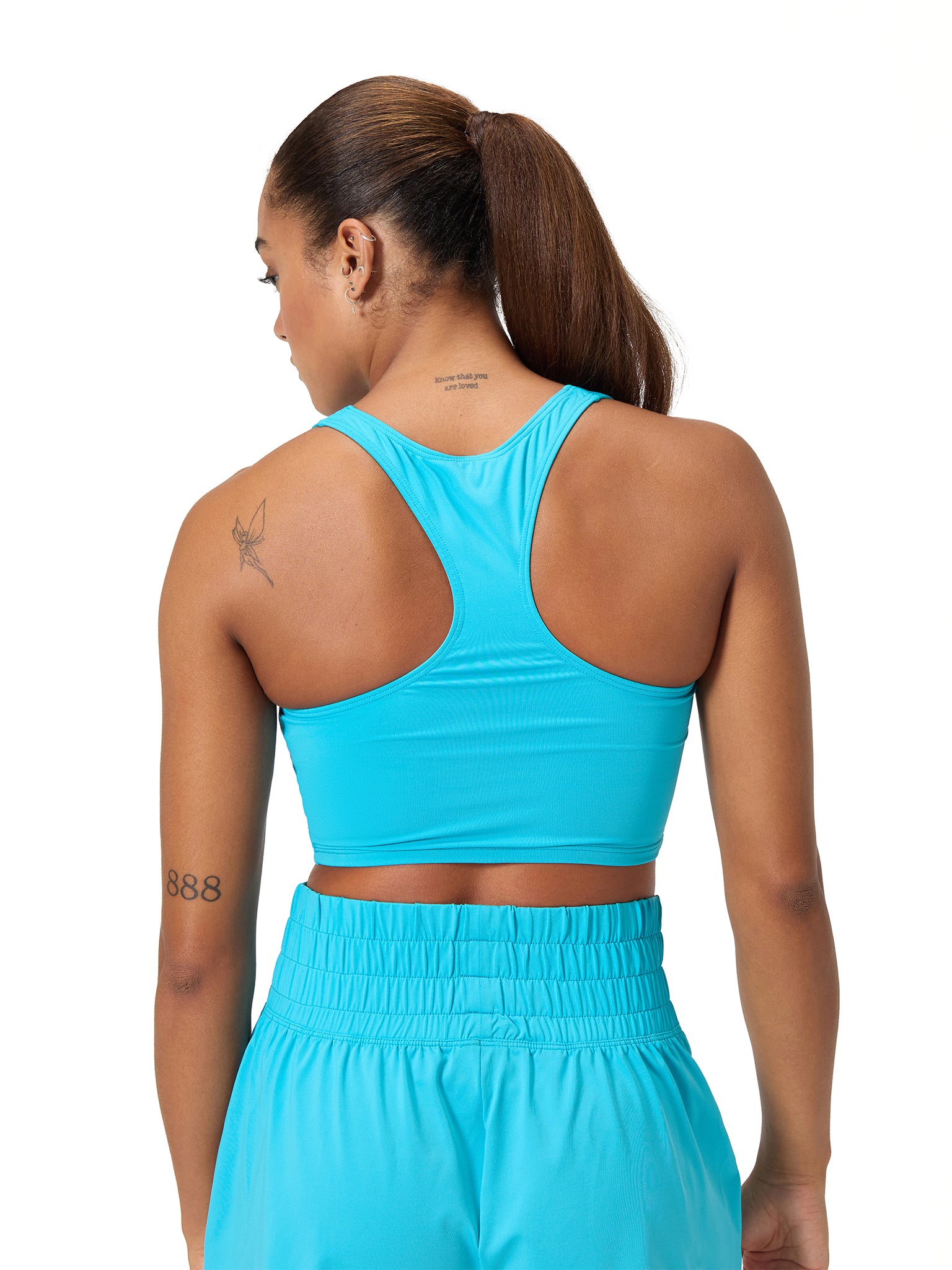 Haut court Regan Collection pour femmes - Bleu