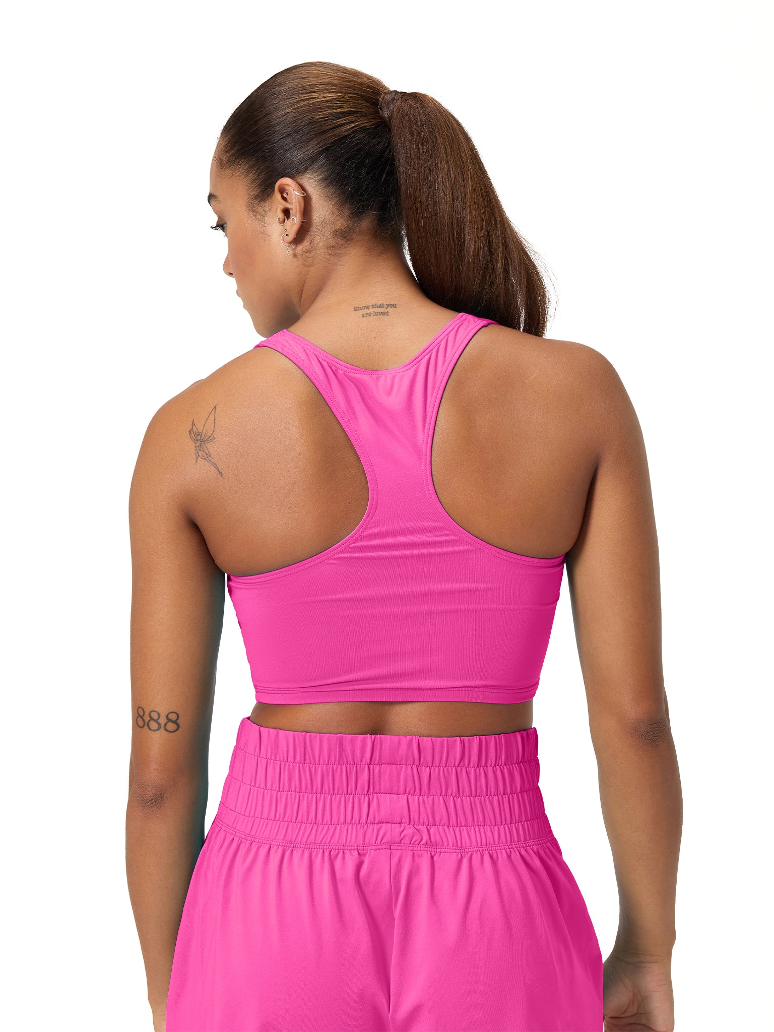Haut court Regan Collection pour femmes - Rose