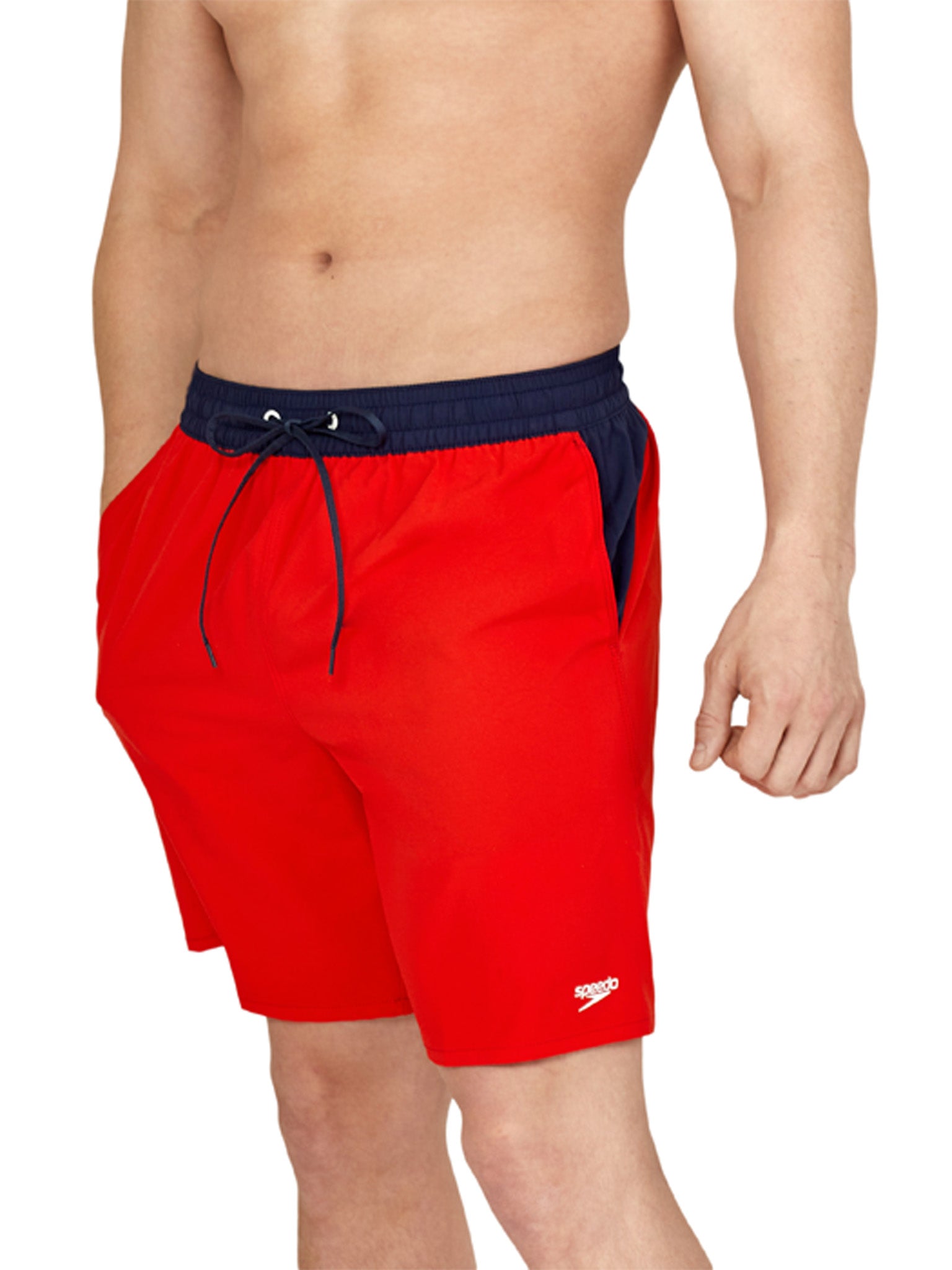 Short de bain Volley Seaside pour hommes - Rouge