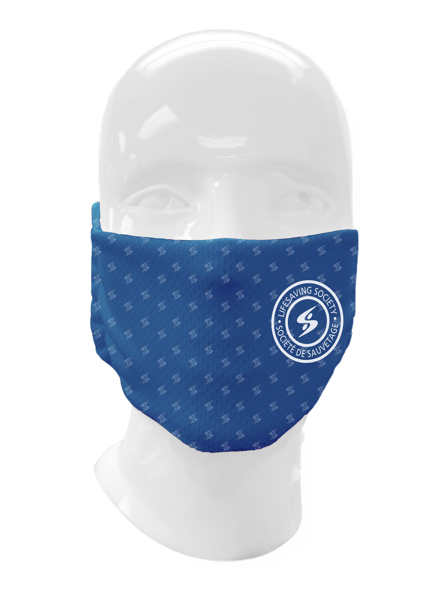 Masque société de sauvetage - Bleu