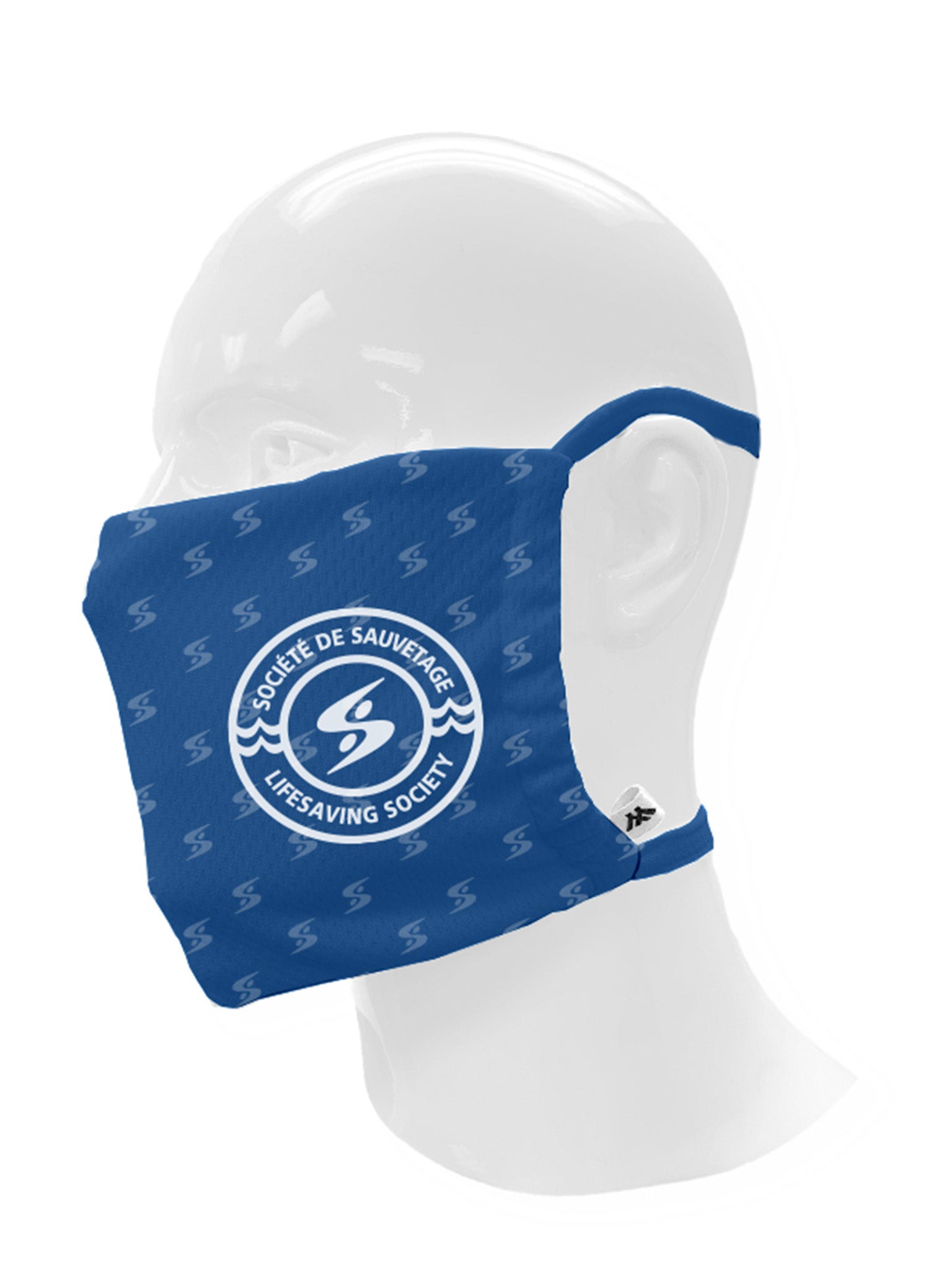 Masque société de sauvetage - Bleu