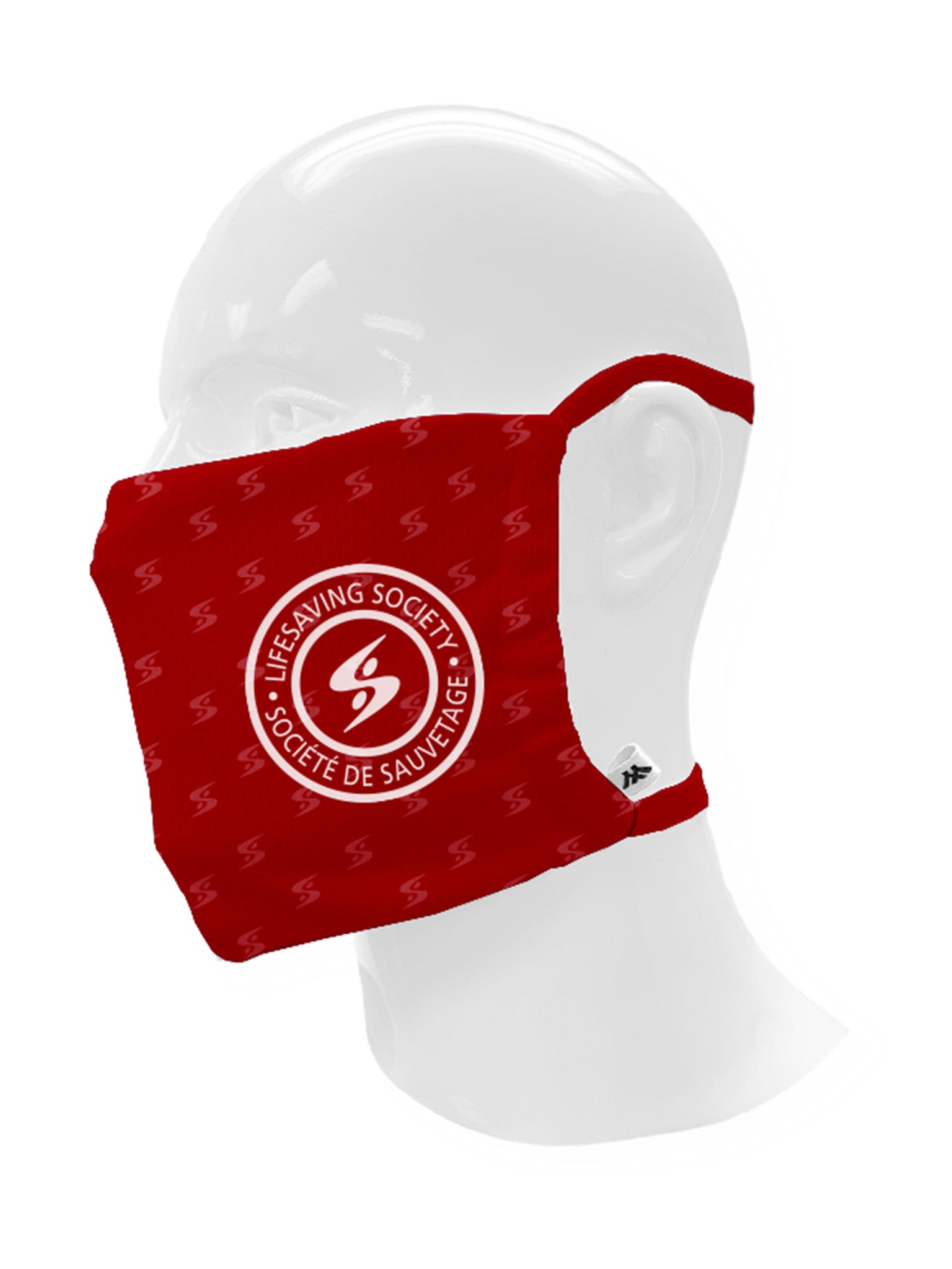Masque société de sauvetage - Rouge