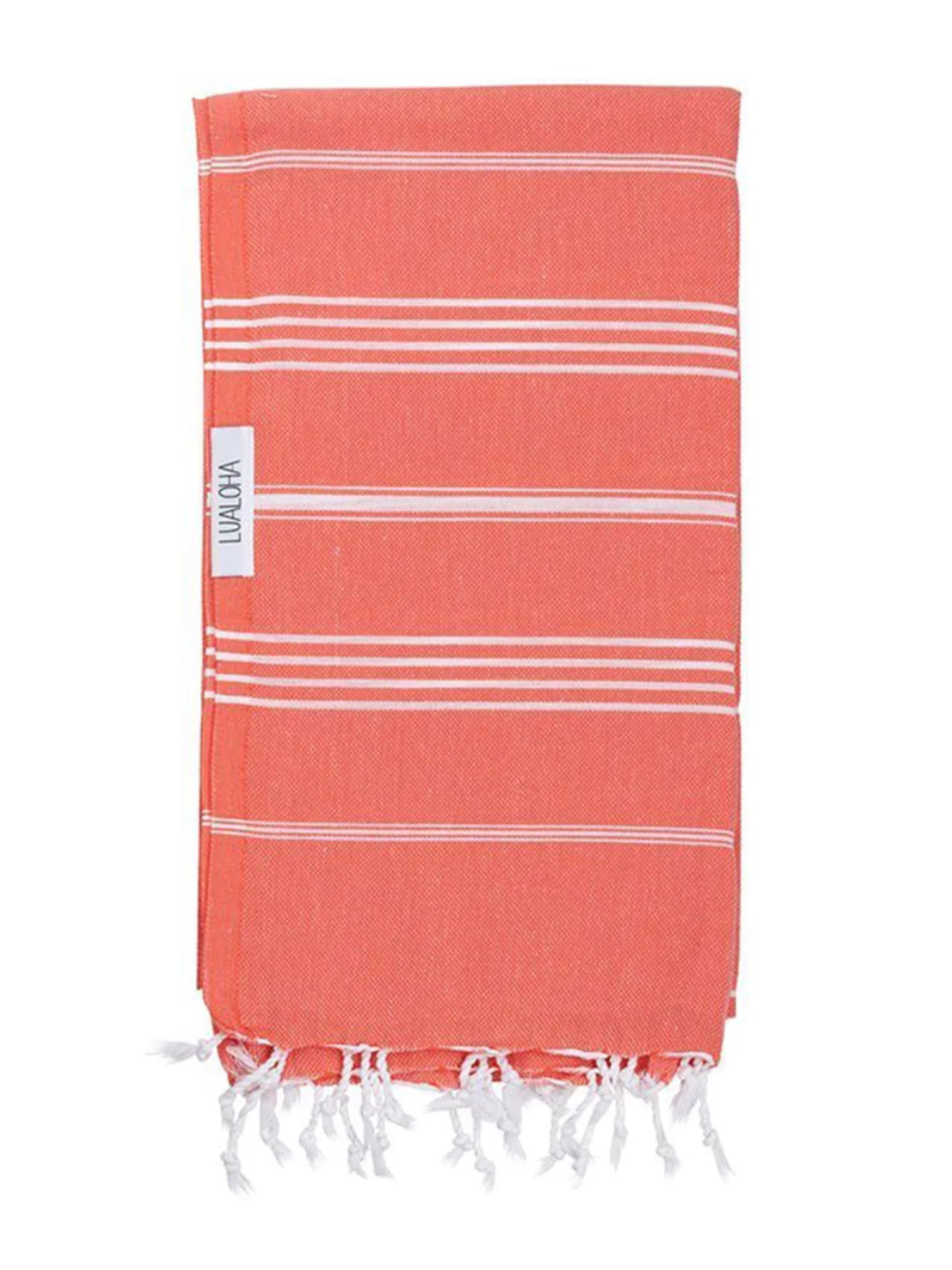 Classic Beach Towel - Coral