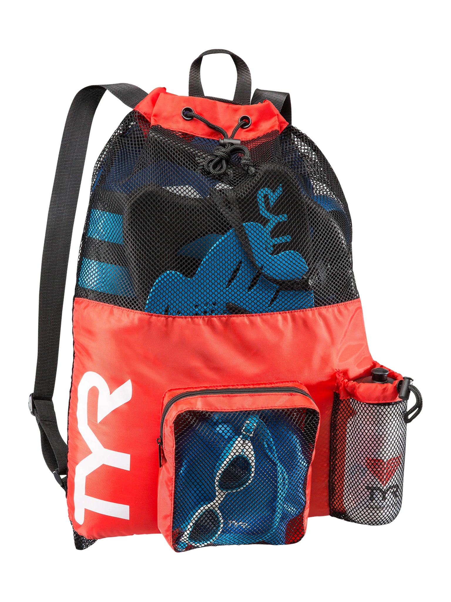 Big Mesh Mummy 40L Backpack - Red