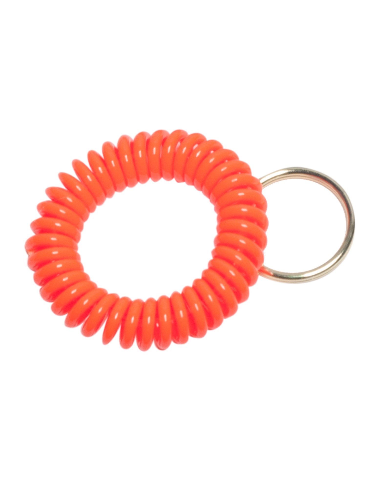 Bracelet spirale pour sifflet - Orange