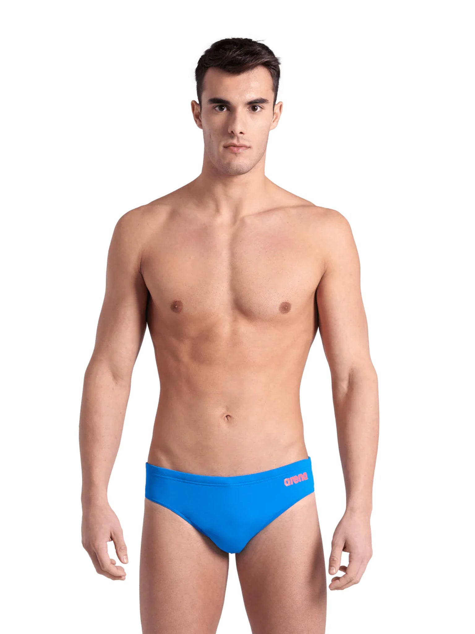Men&#39;s Performance Solid Team Brief swimsuit - Blue river