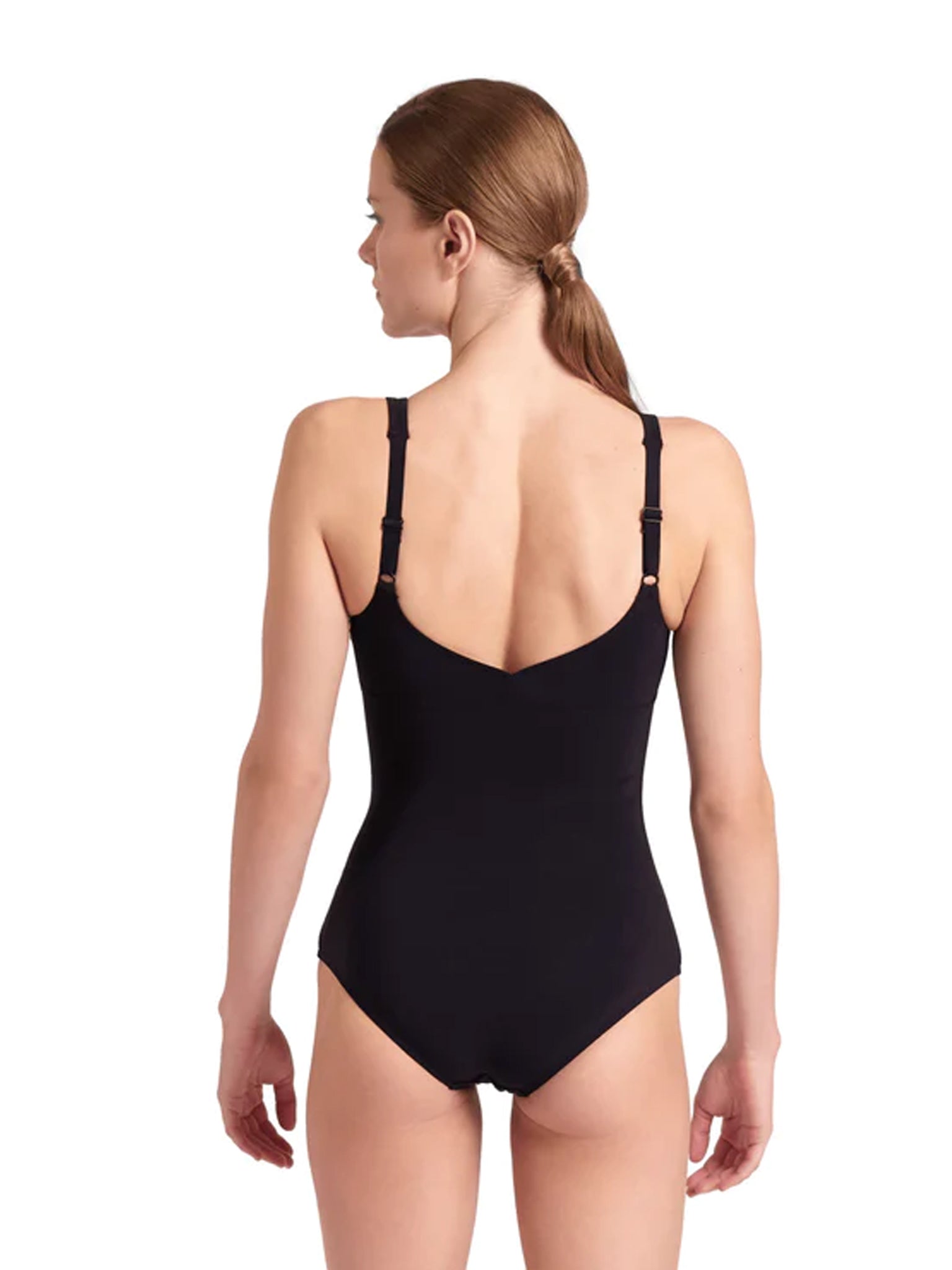 Women&#39;s Bodylift Jewel Low Bonnet C swimsuit - Black/White