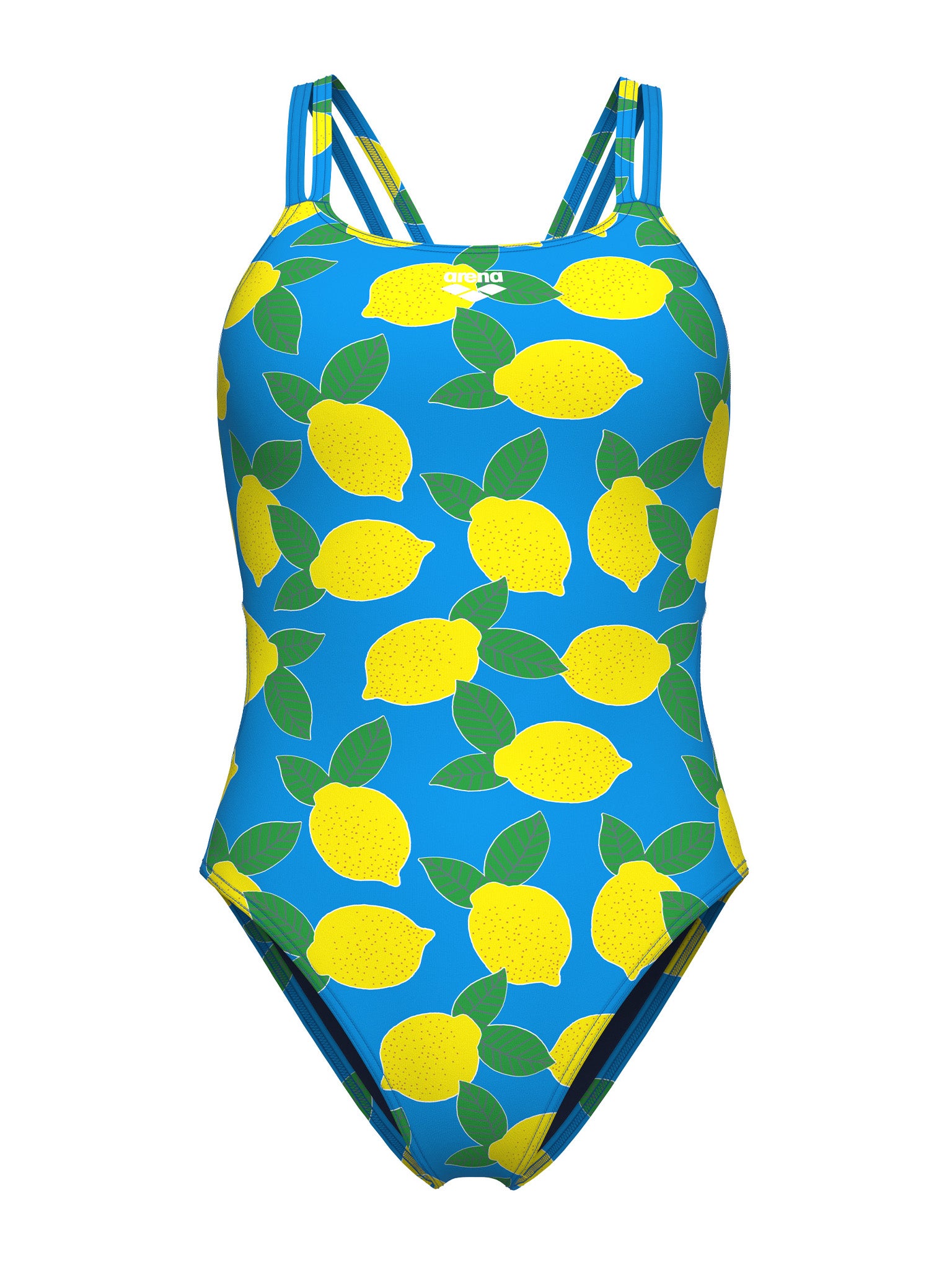 Maillot de bain une-pièce Lemons Lace Plus Back pour femmes - Turquoise