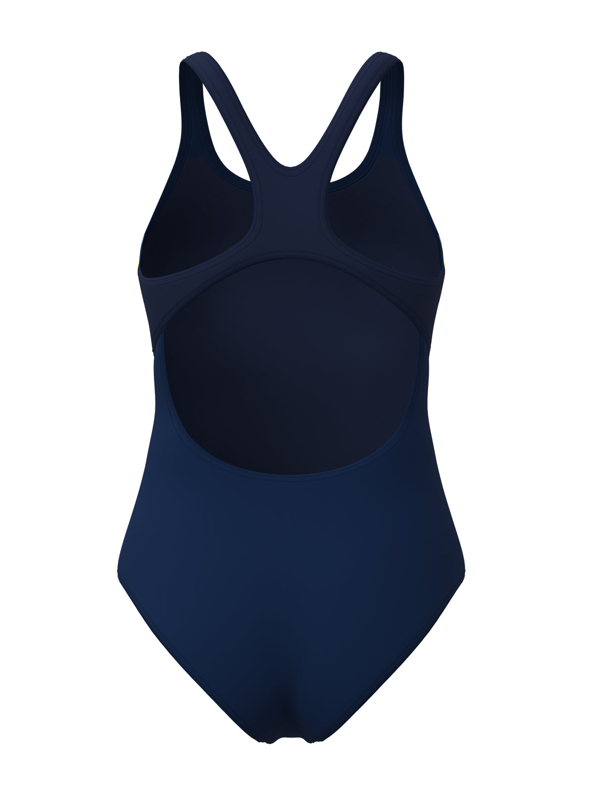 Women’s Dynamic Swim Pro Back One-Piece Swimsuit – Navy/Arctic Lime