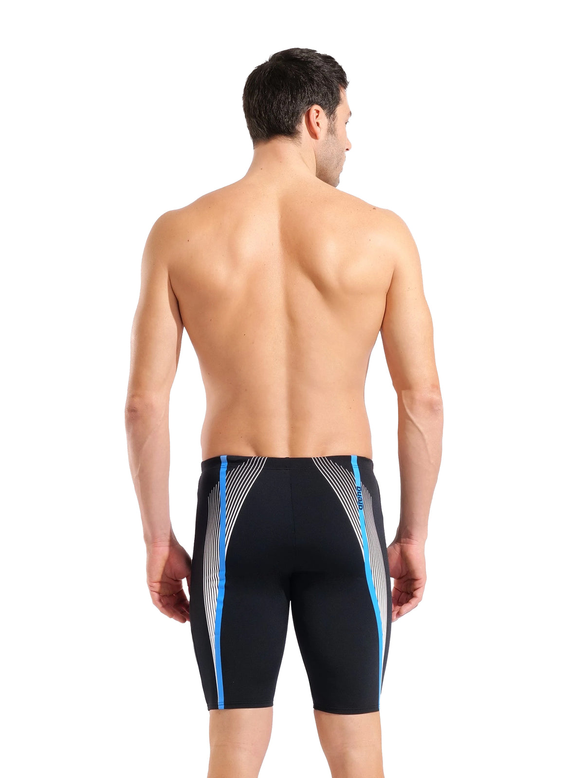 Jammer de natation Dynamic pour hommes - Noir/Blanc