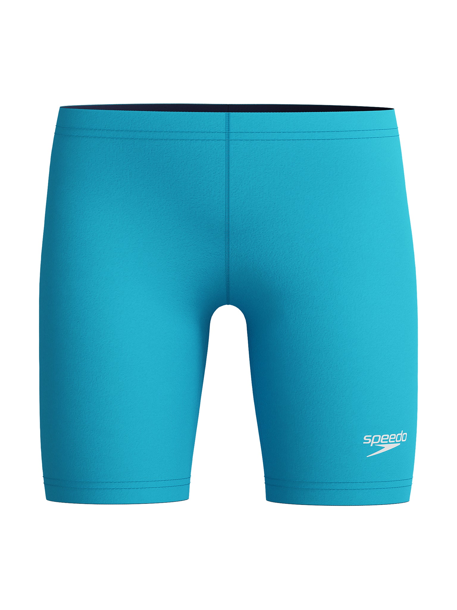 Boy&#39;s Solid BTS Jammer Swimsuit - Picton Blue