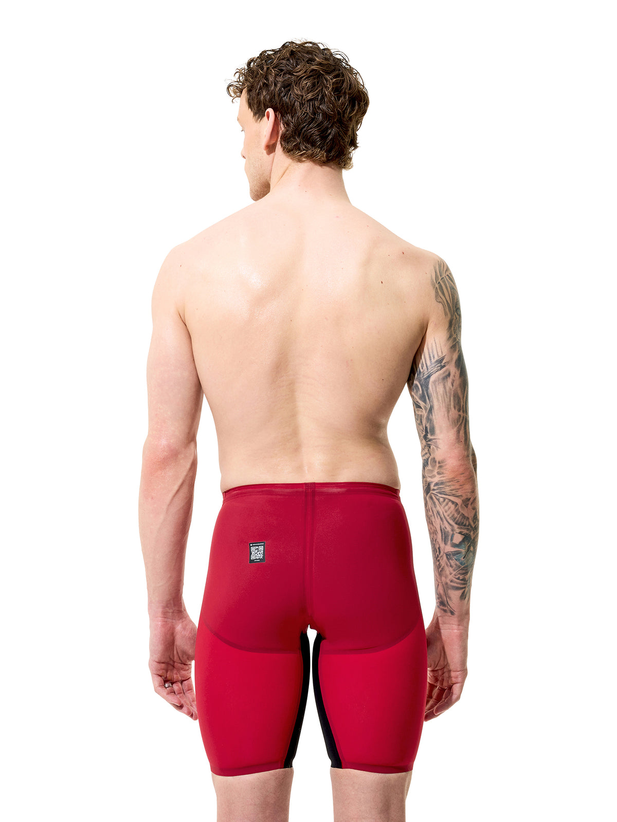 Maillot de compétition Fastskin LZR Pure Valor 2.0 Jammer pour hommes - Regal Red/Noir