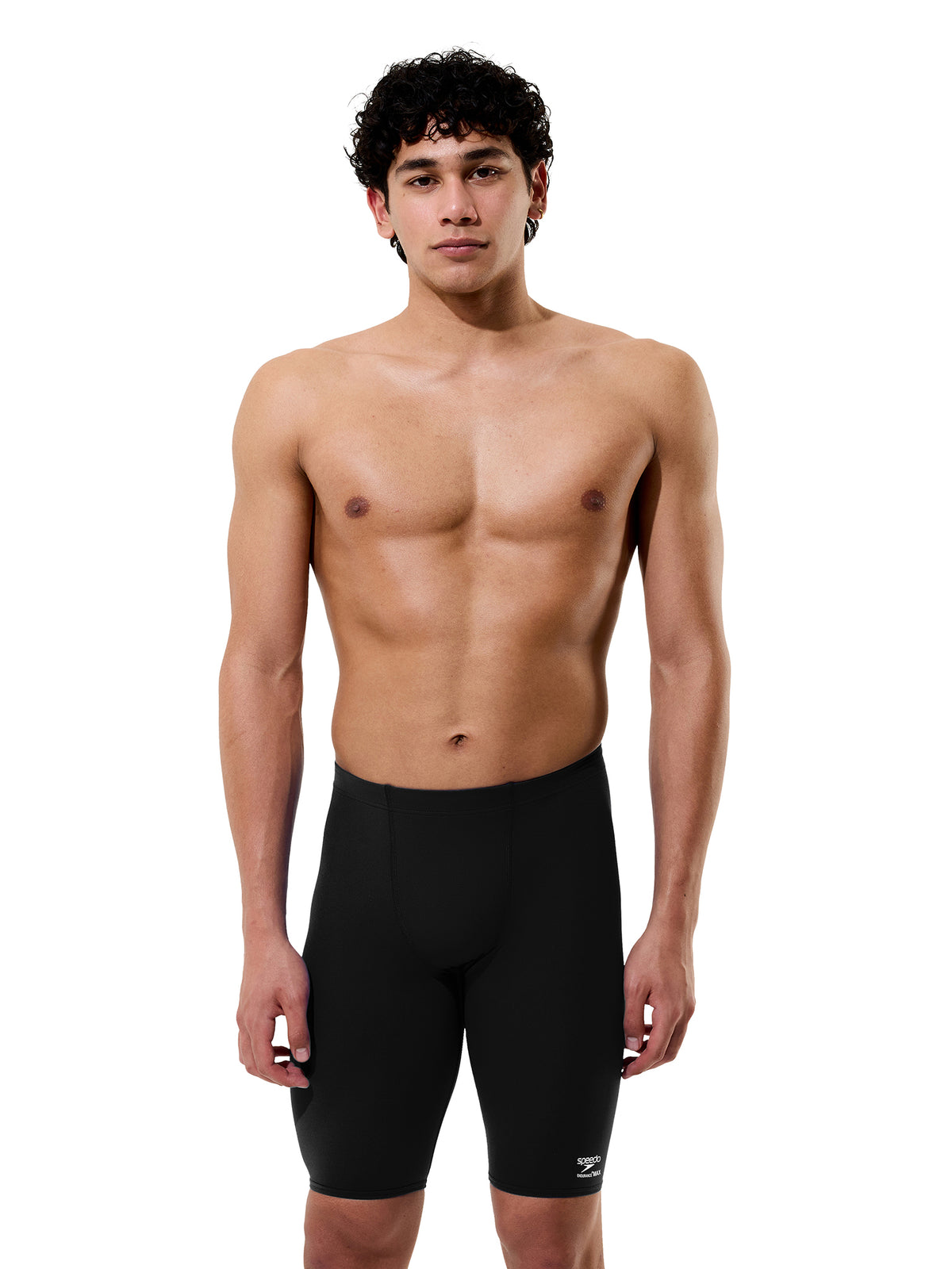 Jammer de natation Team Endurance+ Max Solid pour hommes - Noir