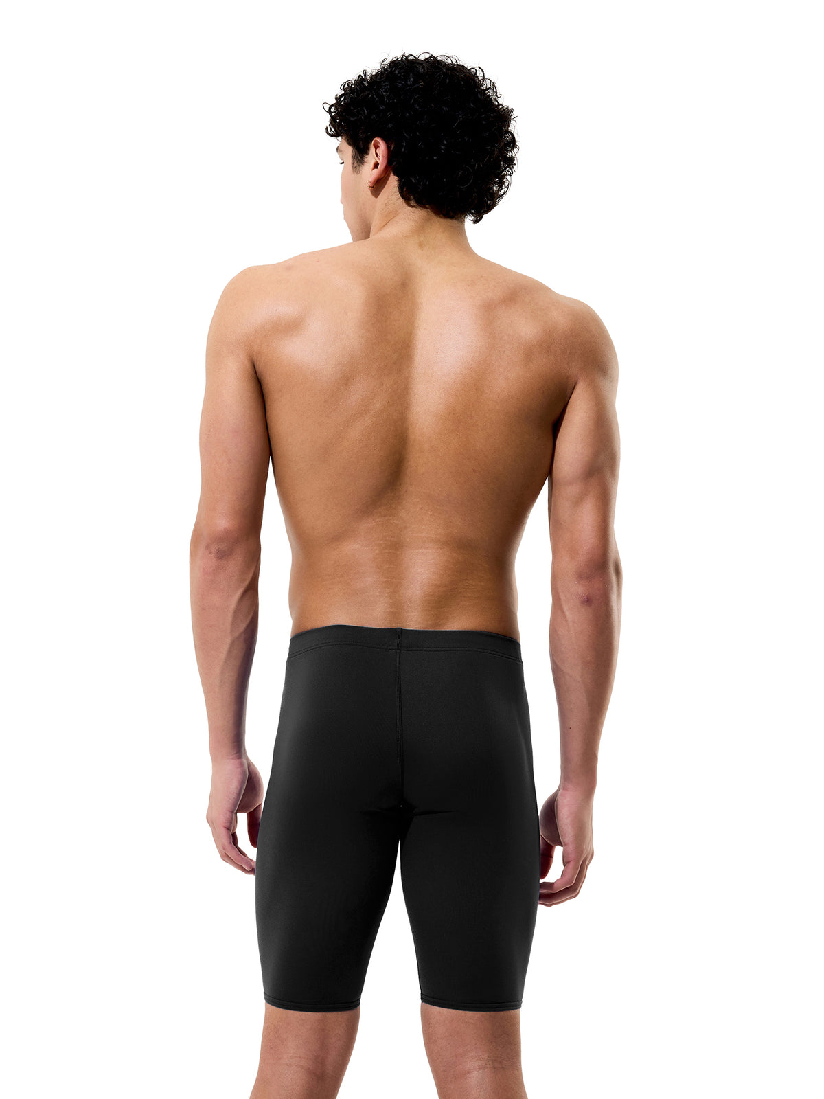 Jammer de natation Team Endurance+ Max Solid pour hommes - Noir