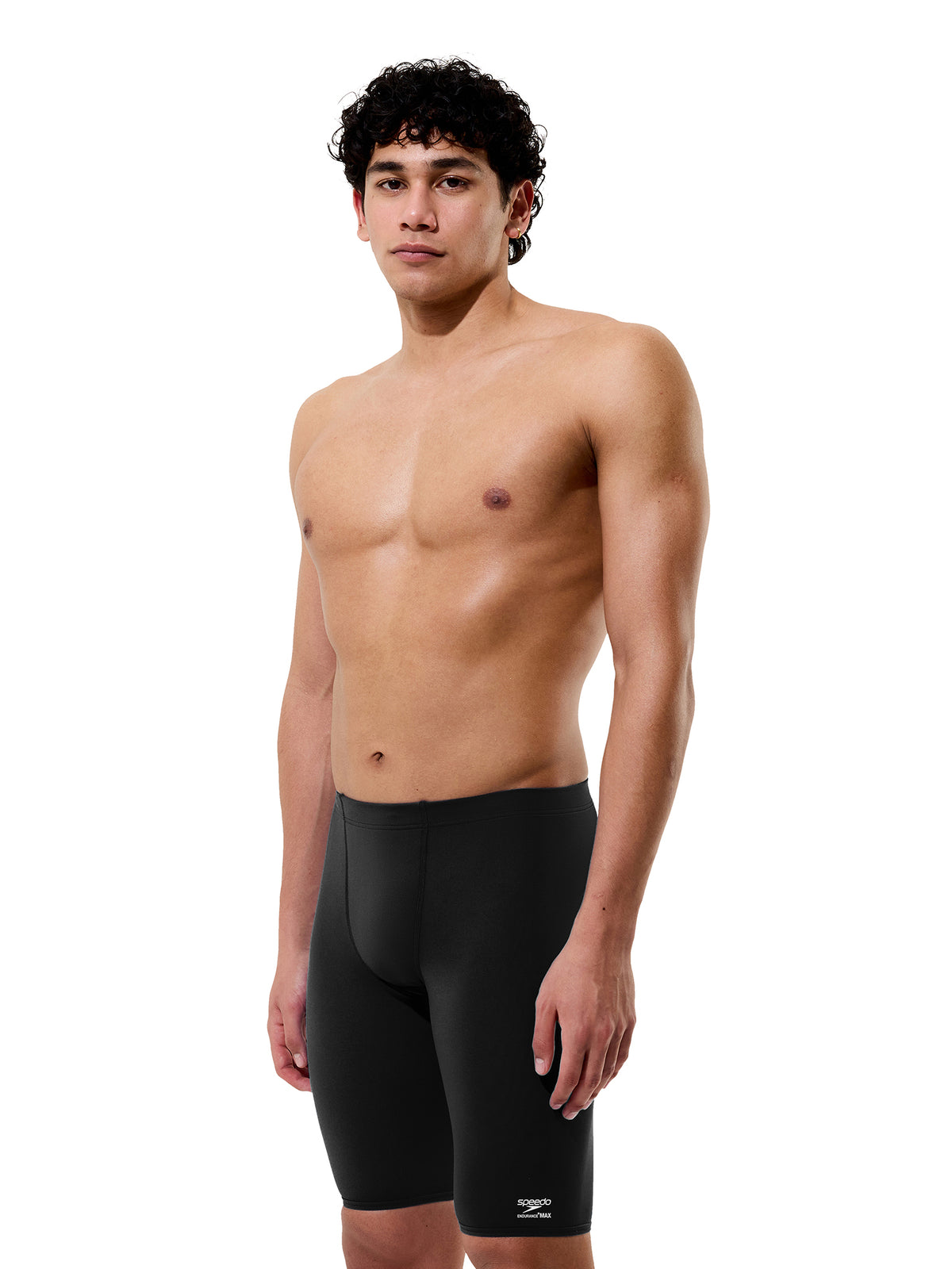 Jammer de natation Team Endurance+ Max Solid pour hommes - Noir