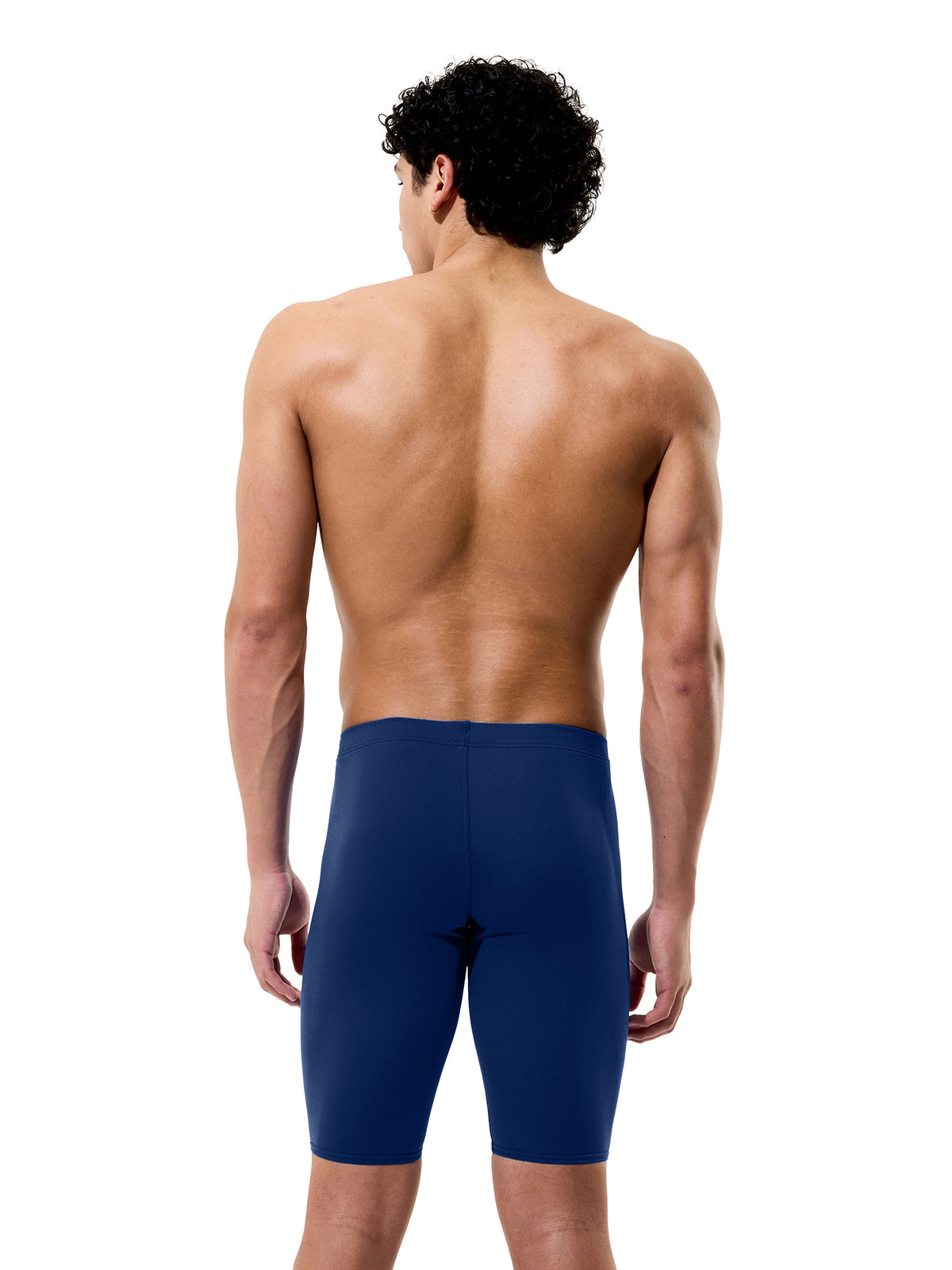 Men's Team Endurance+ Max Solid Swim Jammer - Navy