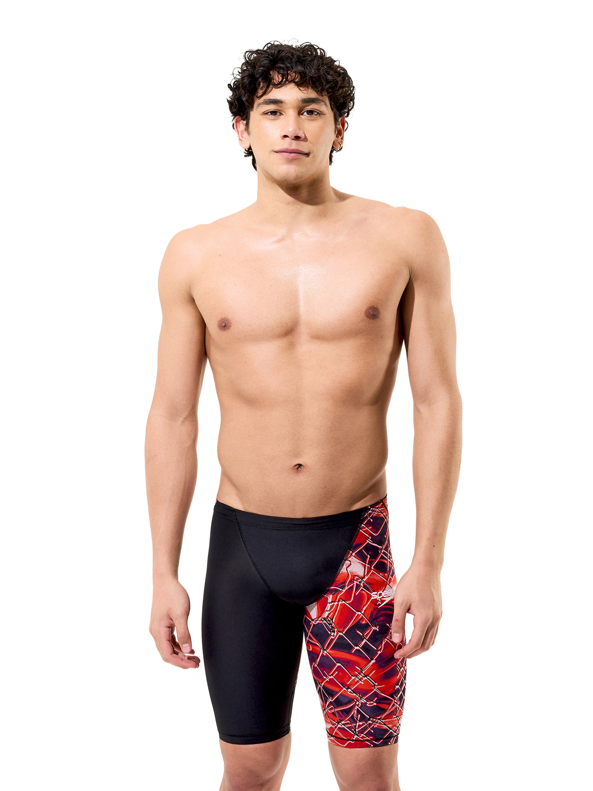 Men's Fastskin Hyperpro Jammer Racing Suit - Black/ Electric Veil