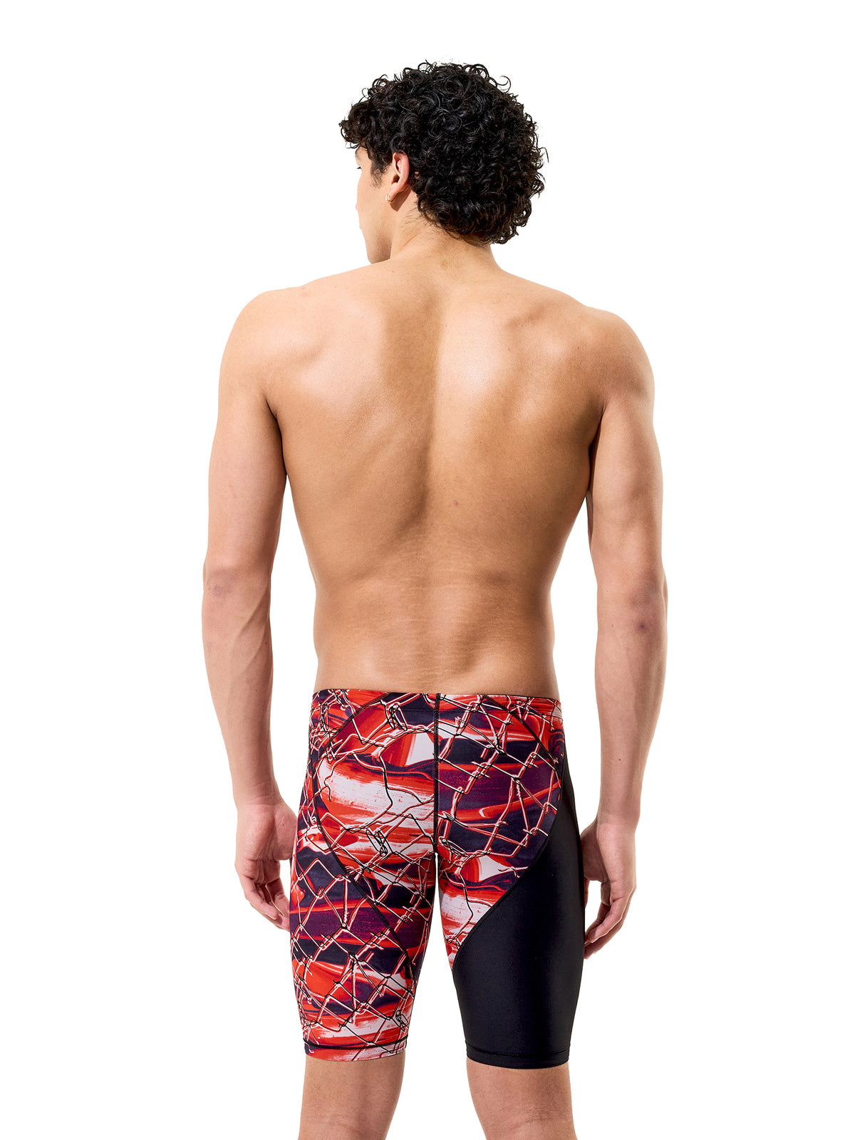 Men's Fastskin Hyperpro Jammer Racing Suit - Black/ Electric Veil